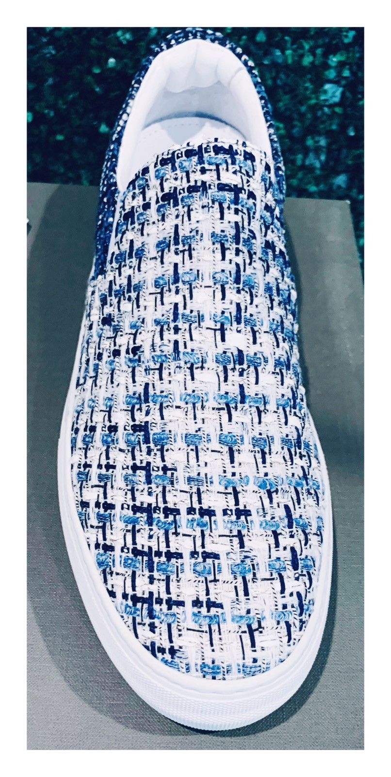 Greats New Greats Wooster x Lardini Slip-On Sneaker White/Blue Sz13 Size US 13 / EU 46 - 9 Thumbnail