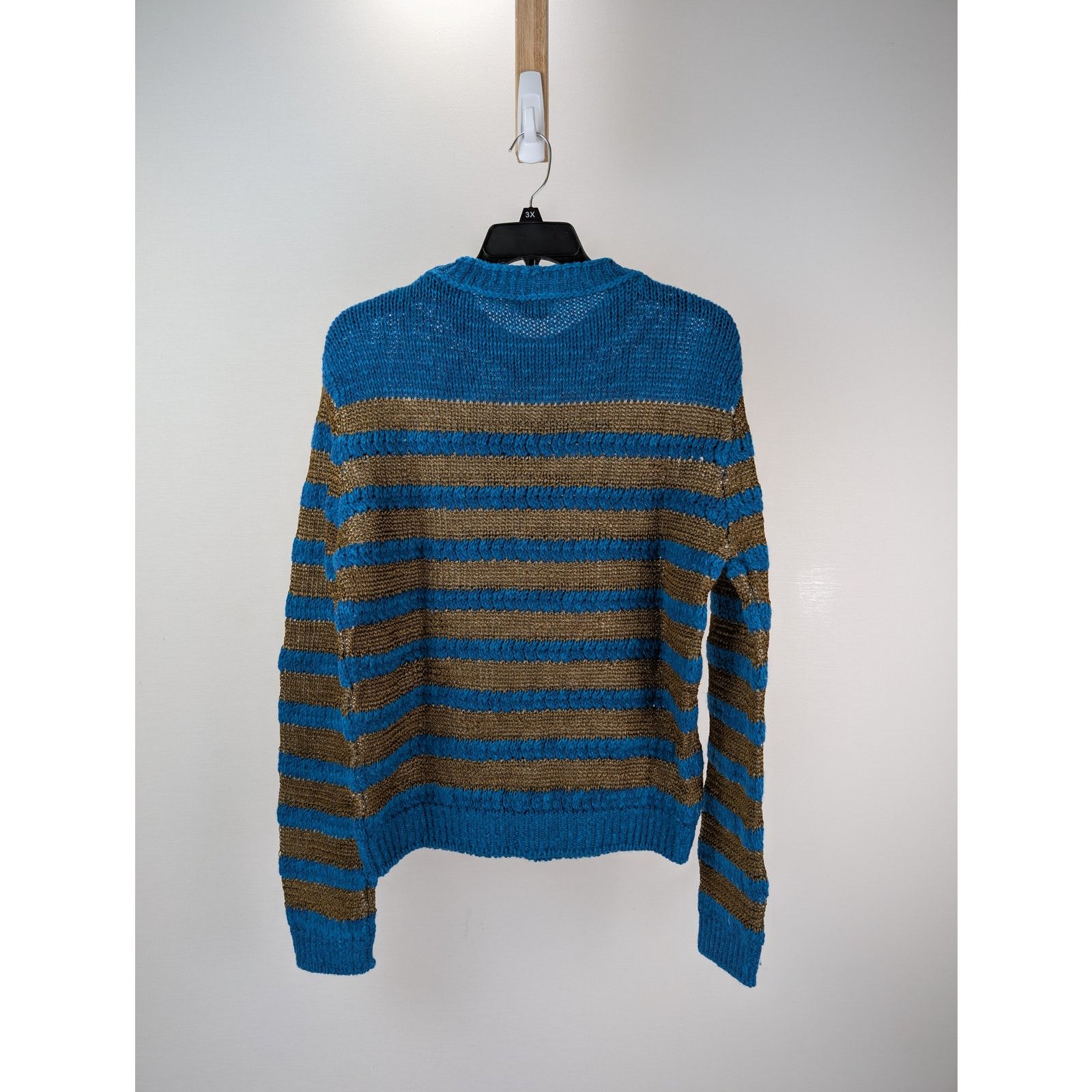 Acne Studios o1rshd1 Sweater in Blue/Brown Size US S / EU 44-46 / 1 - 16 Thumbnail