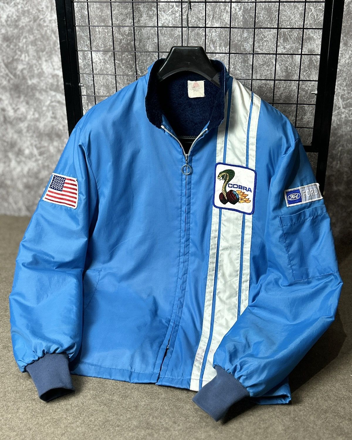 Ford Ford Cobra USA 70s 80s vintage racing the great lakes jacket Size US L / EU 52-54 / 3 - 7 Thumbnail