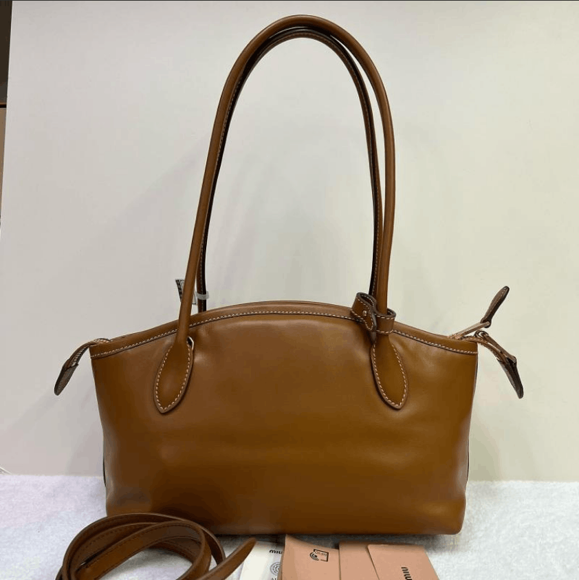 Miu Miu Miu Miu Nappa Leather Shoulder & Handheld Bag Size ONE SIZE - 2 Thumbnail