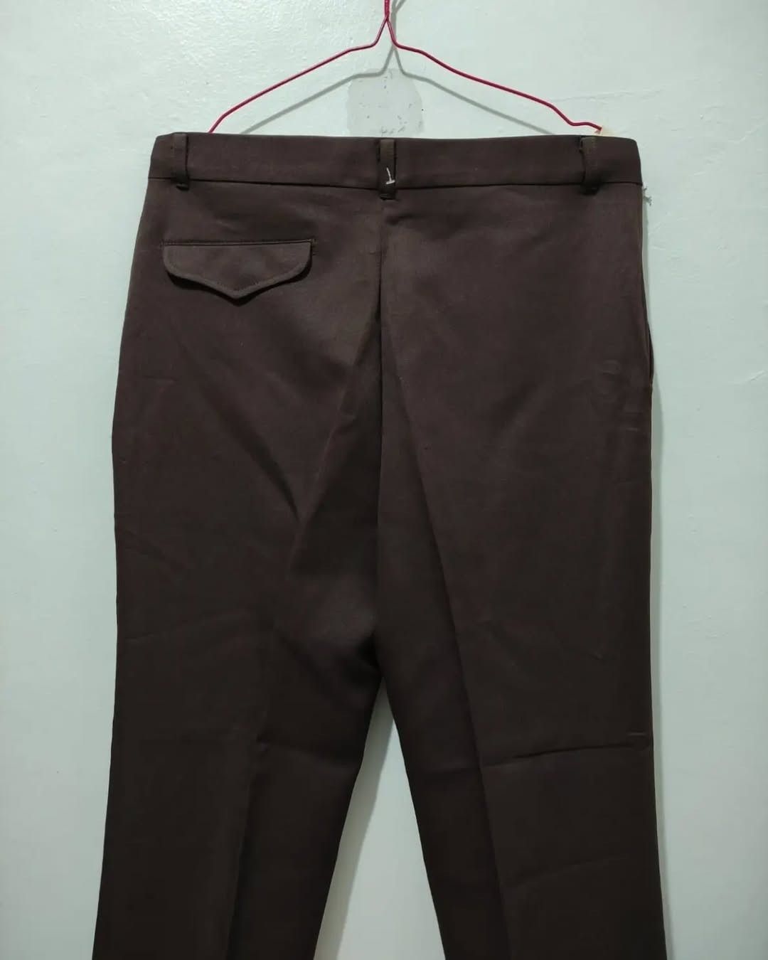 Vintage Vintage New Roads 1970s Mod Pant Talon Zhipper Size US 33 - 3 Thumbnail