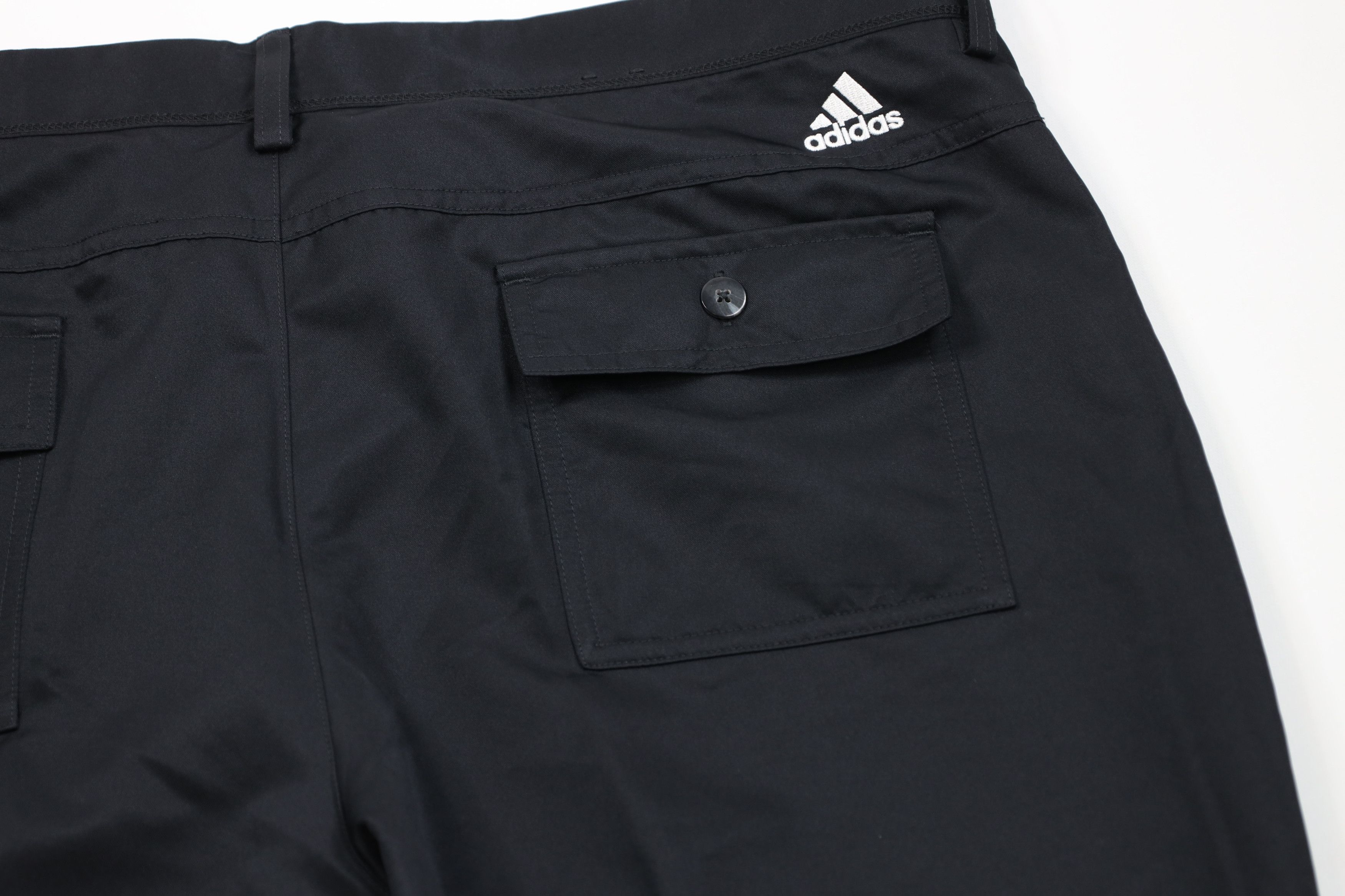 Adidas × Vintage Vintage Y2K Adidas Golf Wide Leg Tech Chino Pants Black Size US 38 / EU 54 - 13 Thumbnail