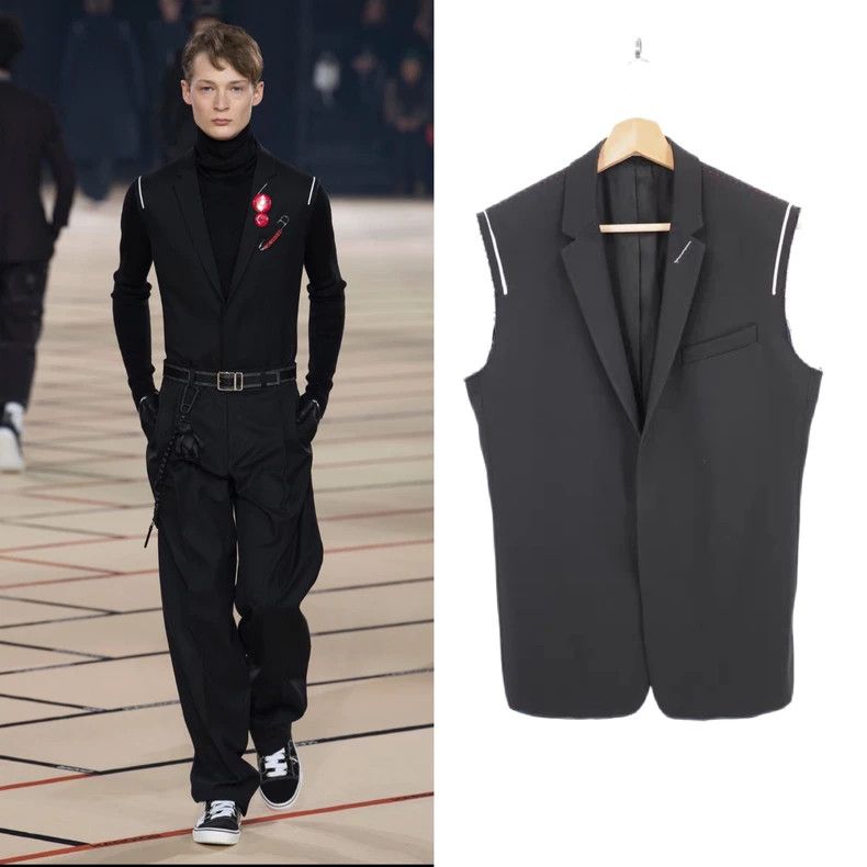 Dior Dior Black wool suit vest 2502-Nextarrow Size US M / EU 48-50 / 2 - 1 Thumbnail