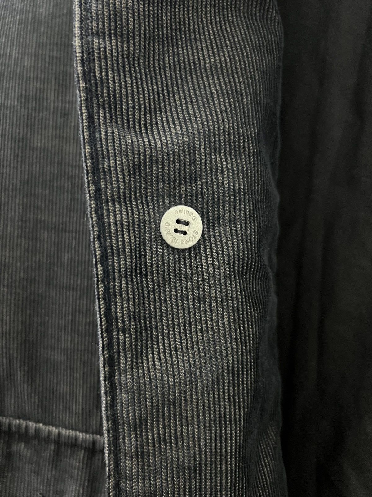 Stone Island 2002 Stone Island Pique Coverall Corduroy Shadow Jacket Size US L / EU 52-54 / 3 - 11 Thumbnail