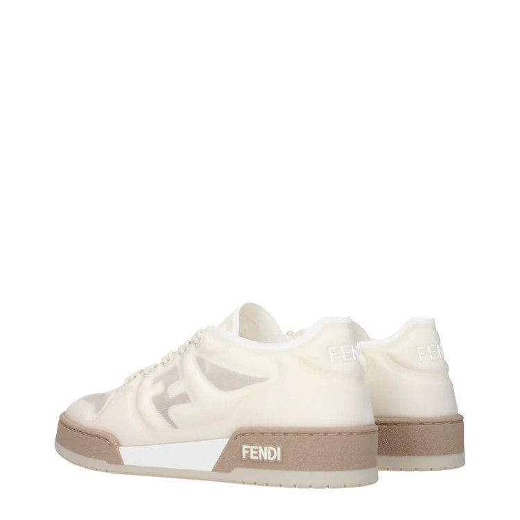 Fendi ob1o1e1124 Net Sneakers in Beige Size US 5.5 / IT 35.5 - 4 Thumbnail