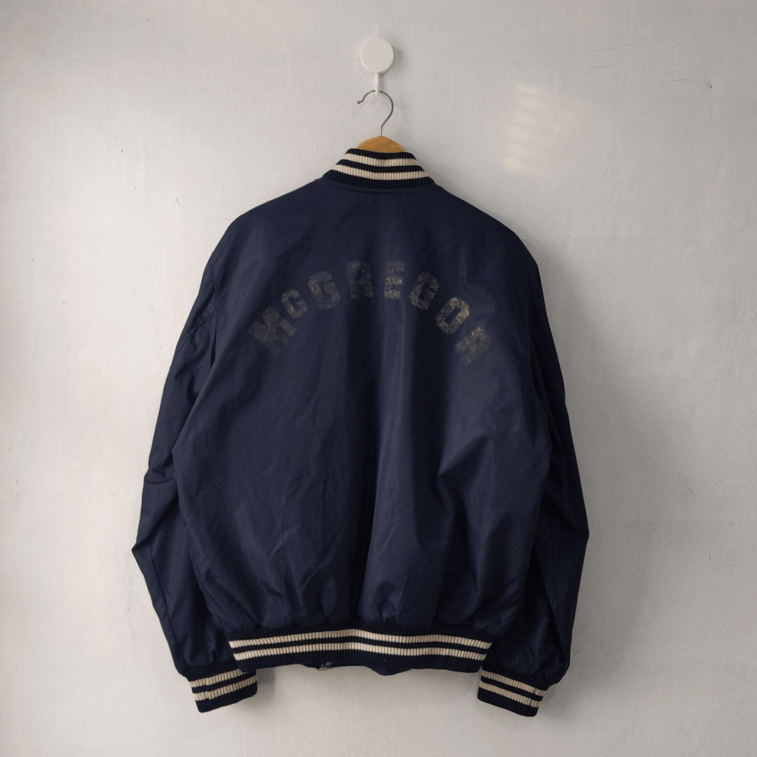 Japanese Brand × McGregor × Vintage Vintage SunFaded 90s McGregor Varsity Bomber Jacket Size US L / EU 52-54 / 3 - 4 Thumbnail