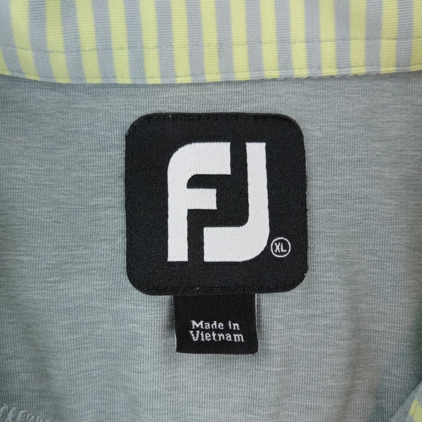 Footjoy Footjoy Mens Polo Shirt XL Extra Large Gray Golf Casual Short Sleeve Size US XL / EU 56 / 4 - 5 Thumbnail