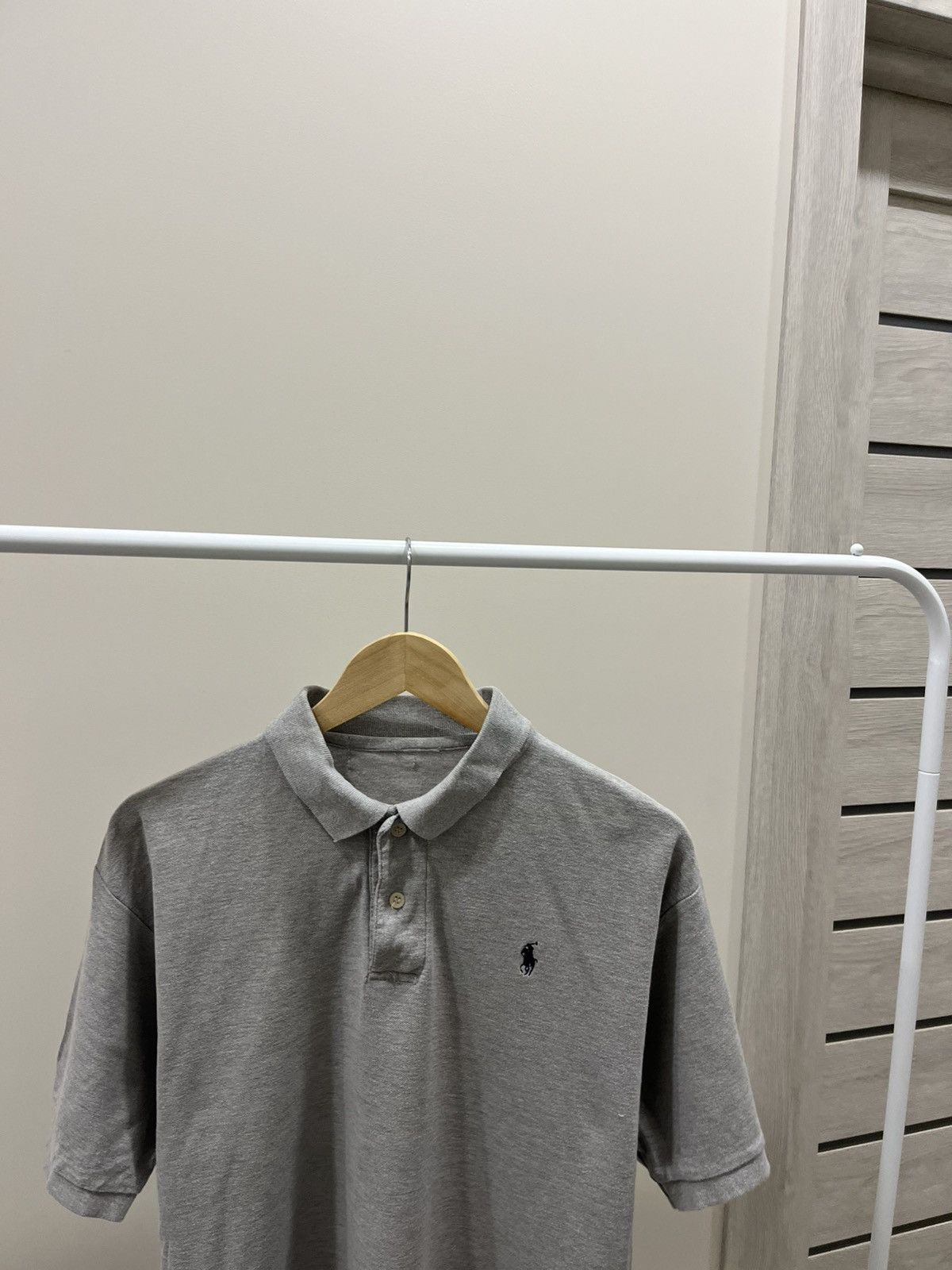 Polo Ralph Lauren T-Shirt Gray Polo Ralph Lauren Vintage SIZE M Y2K Size US M / EU 48-50 / 2 - 2 Thumbnail