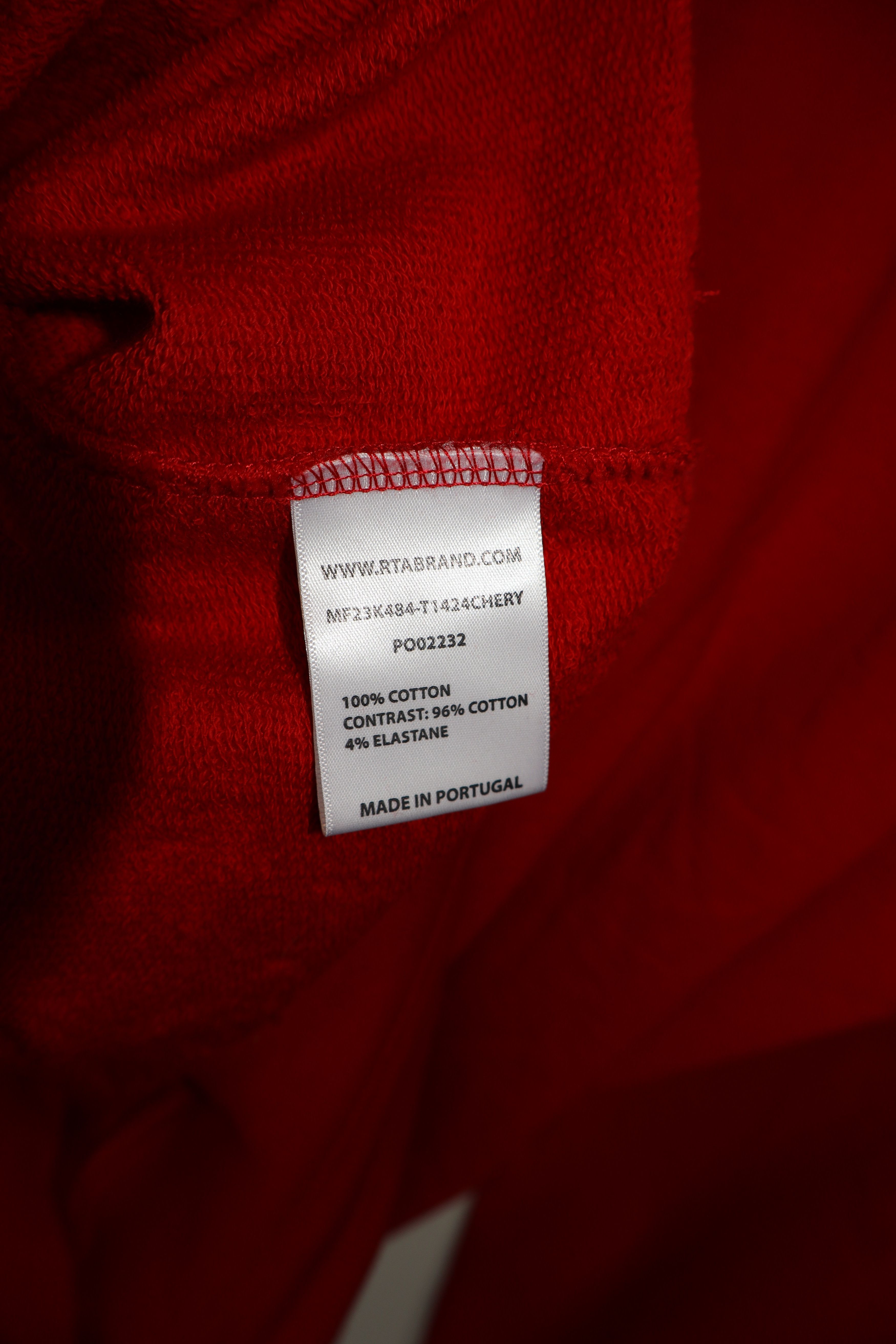 Rta 3d logo print hoodie Size US XL / EU 56 / 4 - 7 Thumbnail