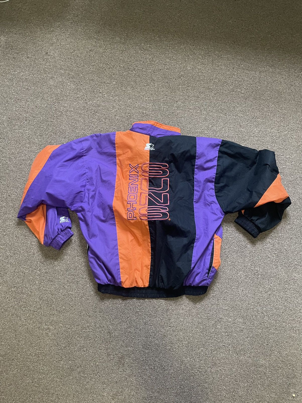 Vintage Vintage Phoenix Suns Starter Jacket (Official NBA Product) Size US XL / EU 56 / 4 - 3 Thumbnail