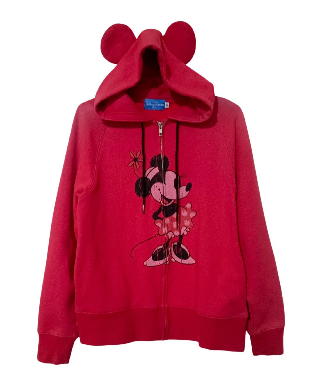 Disney × Mickey Mouse Japan Disney x Mickey Mouse Logo Hoodie Red Padded Size US S / EU 44-46 / 1 - 3 Thumbnail