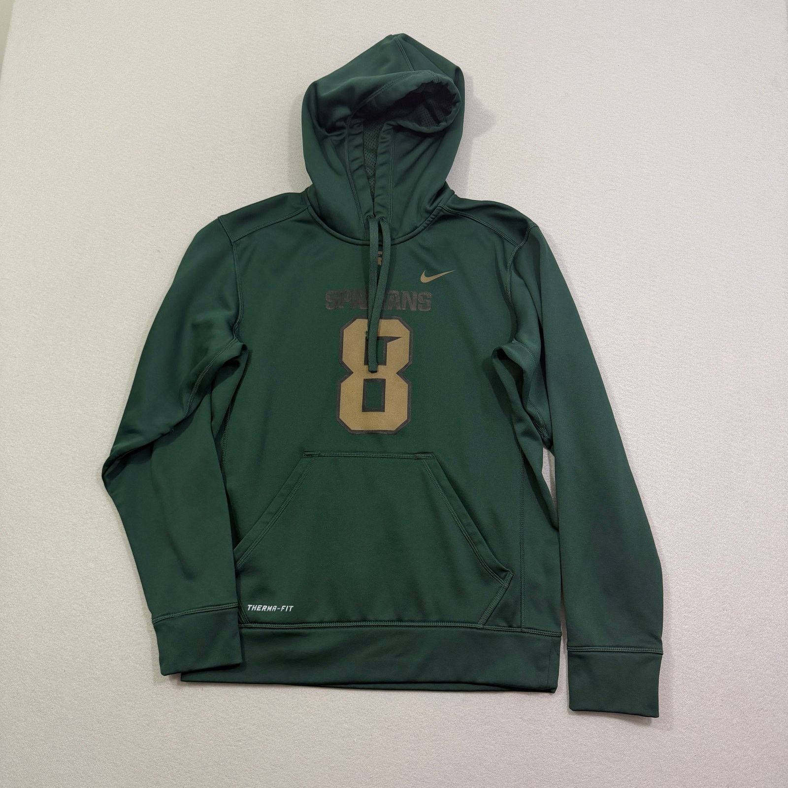 Nike Nike Michigan State Spartans Hoodie Mens Small Kirk Cousins Size US S / EU 44-46 / 1 - 1 Thumbnail