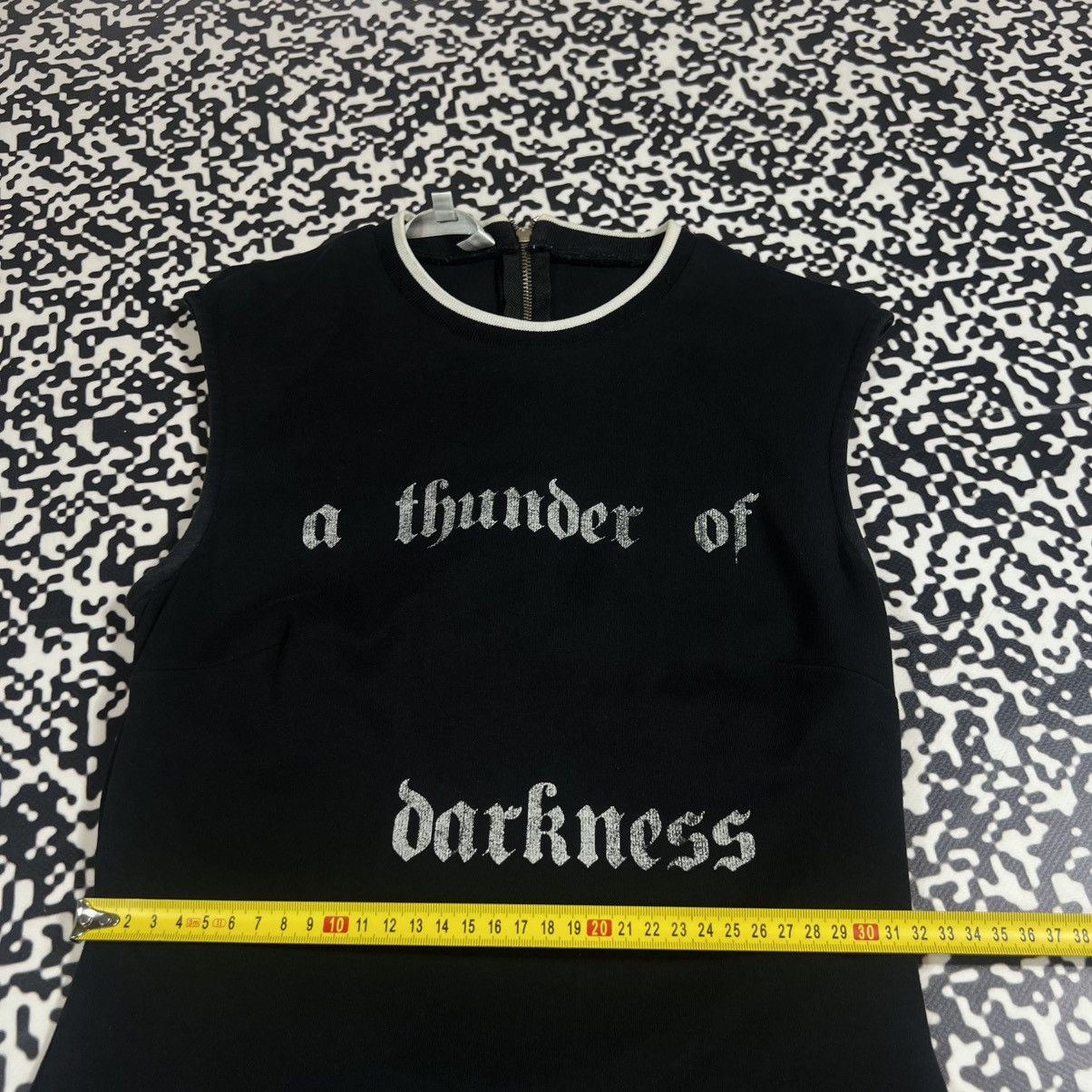 Alexander McQueen Vintage Y2K Alexander McQueen Thunder Of Darkness Maxi Dress Size S / US 4 / IT 40 - 21 Thumbnail
