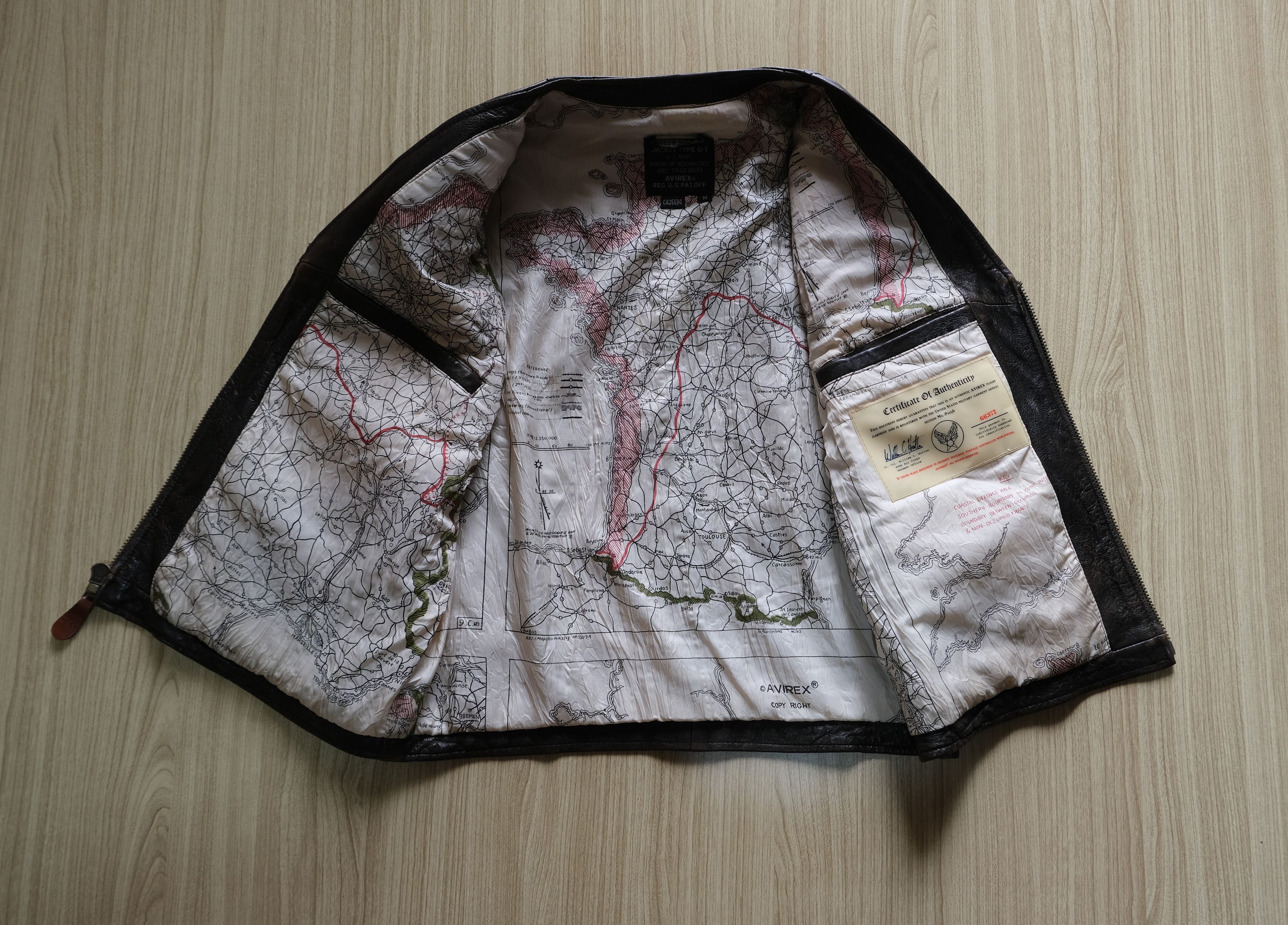 Avirex Avirex Vest U.S.S Hornet 1967 Size US M / EU 48-50 / 2 - 8 Thumbnail