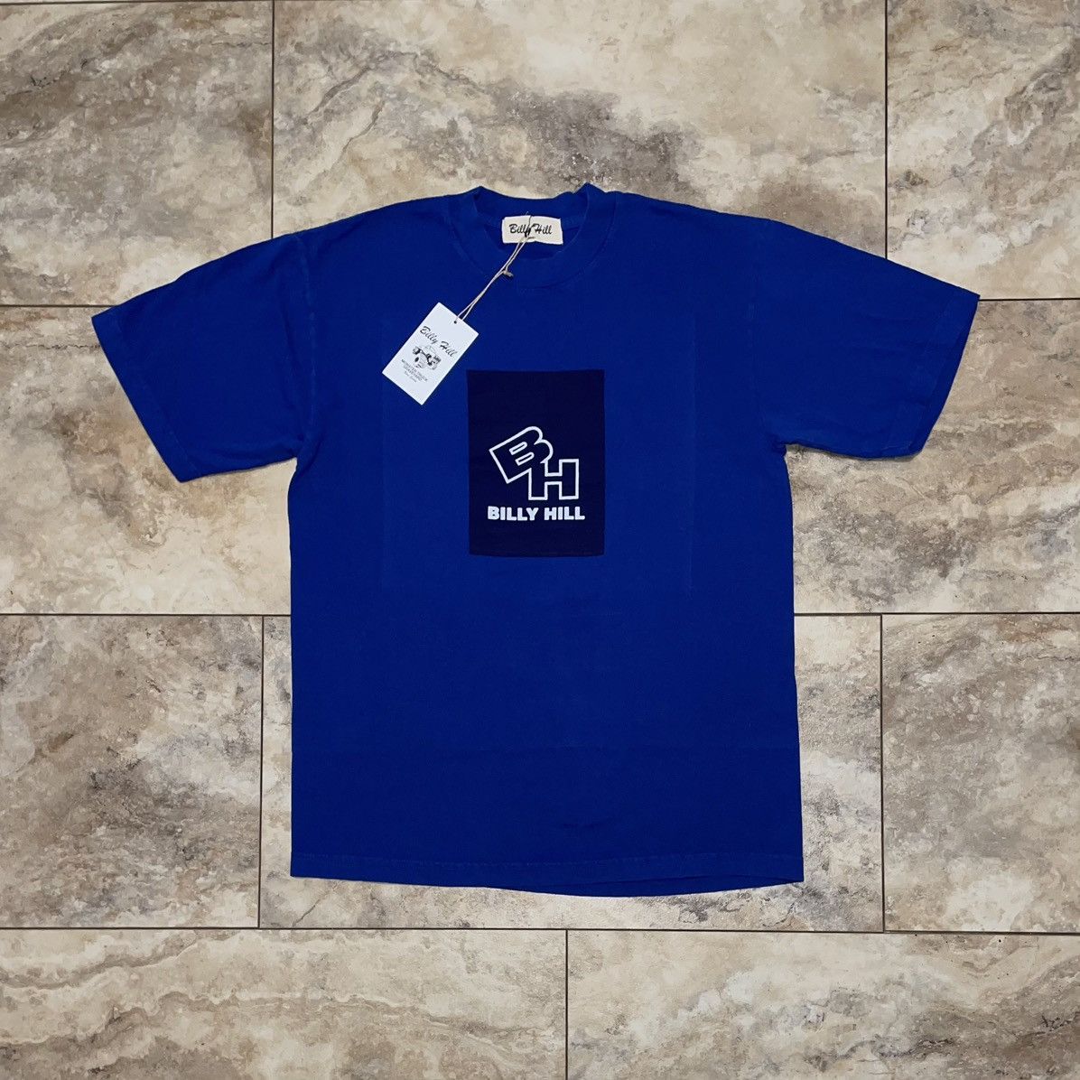 Billy Hill Billy Hill Billy Blue Blue Tee (Rare) Size Small Size US S / EU 44-46 / 1 - 1 Thumbnail