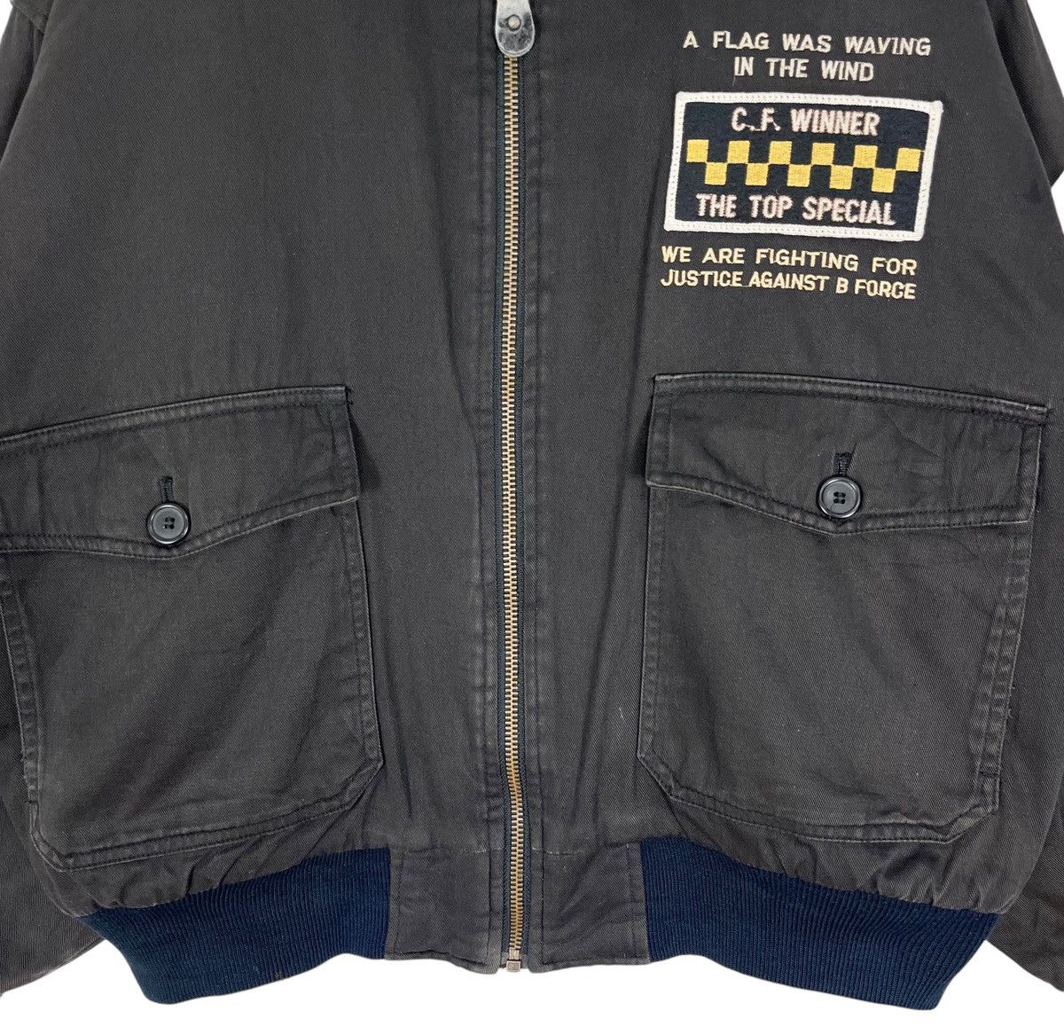 Vintage Vintage US Airborne Division Bomber Jacket Size US L / EU 52-54 / 3 - 4 Thumbnail