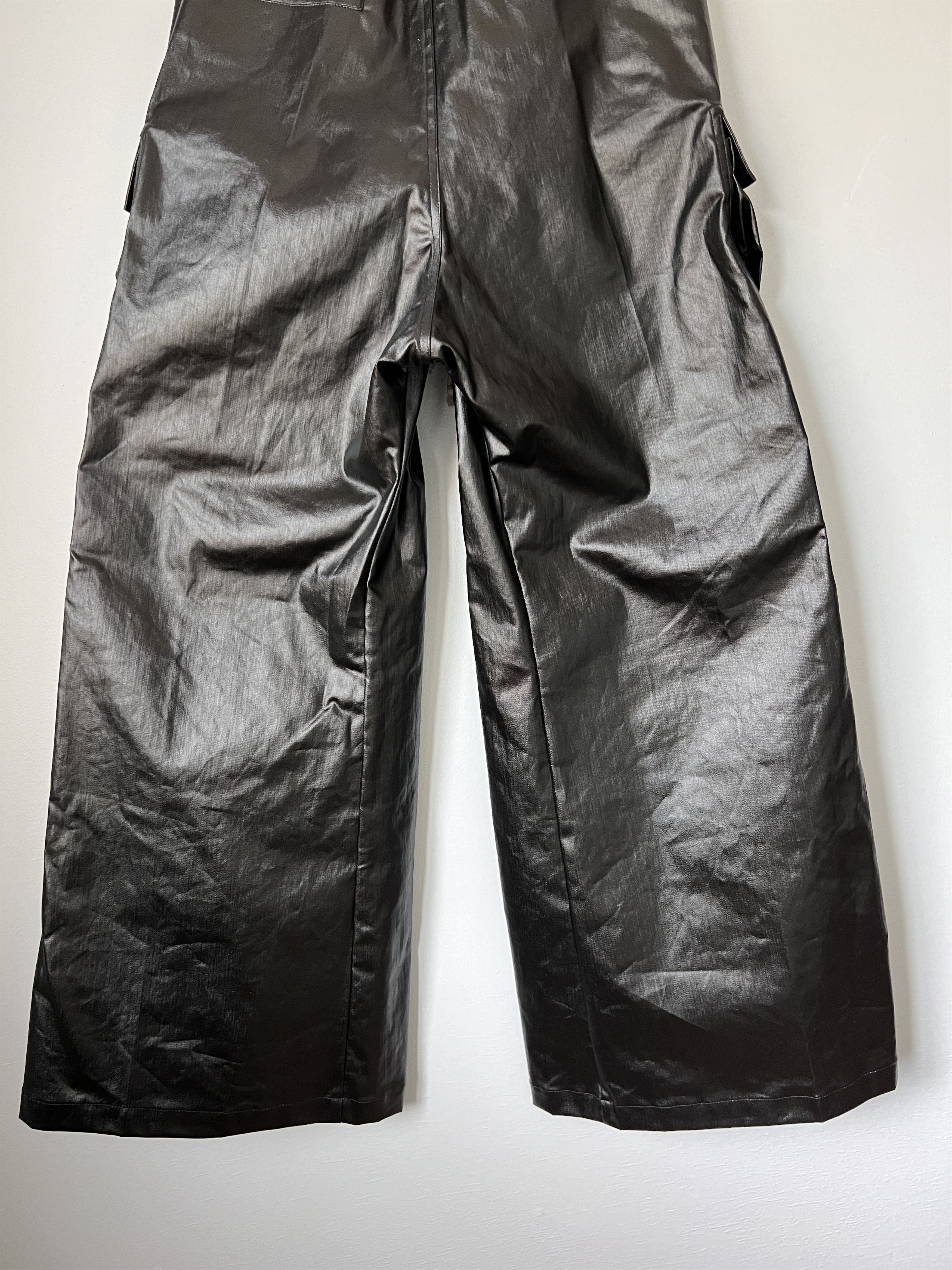 Rick Owens Rick Owens Denim Cargobelas in Black Metallic Size US 34 / EU 50 - 7 Thumbnail