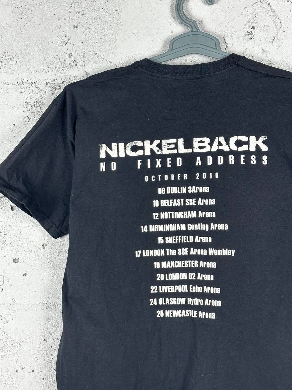 Band Tees Nickelback No Fixed Address Logo t shirt merch tour Size US L / EU 52-54 / 3 - 6 Thumbnail