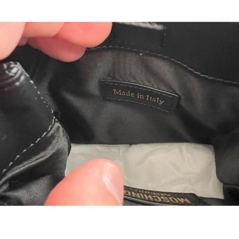 Moschino AW21 Moschino Couture Jeremy Scott Gold Leather Shoulder Bag Size ONE SIZE - 6 Thumbnail