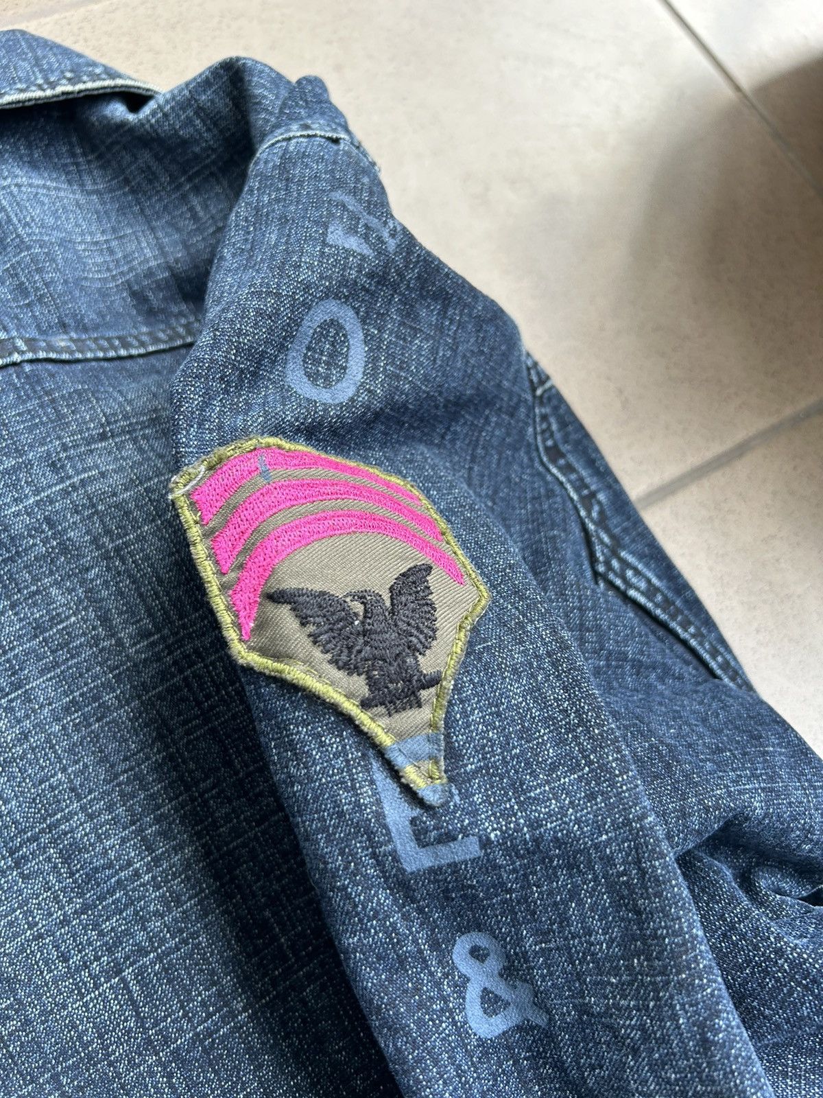 Dolce & Gabbana × Vintage Denim Jacket Dolce&Gabbana Vintage Size US L / EU 52-54 / 3 - 9 Thumbnail