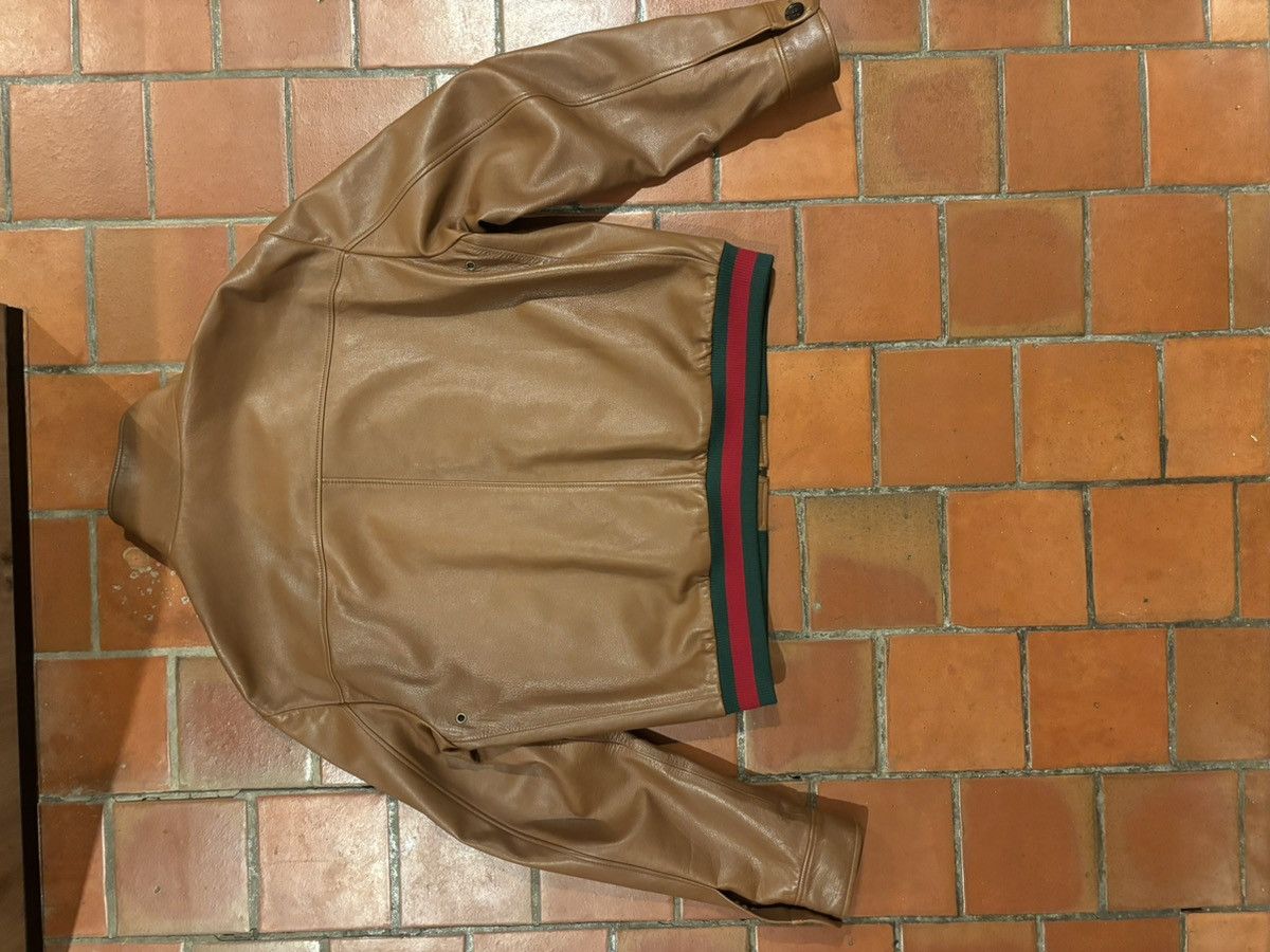 Gucci Gucci leather jacket Size US L / EU 52-54 / 3 - 8 Thumbnail