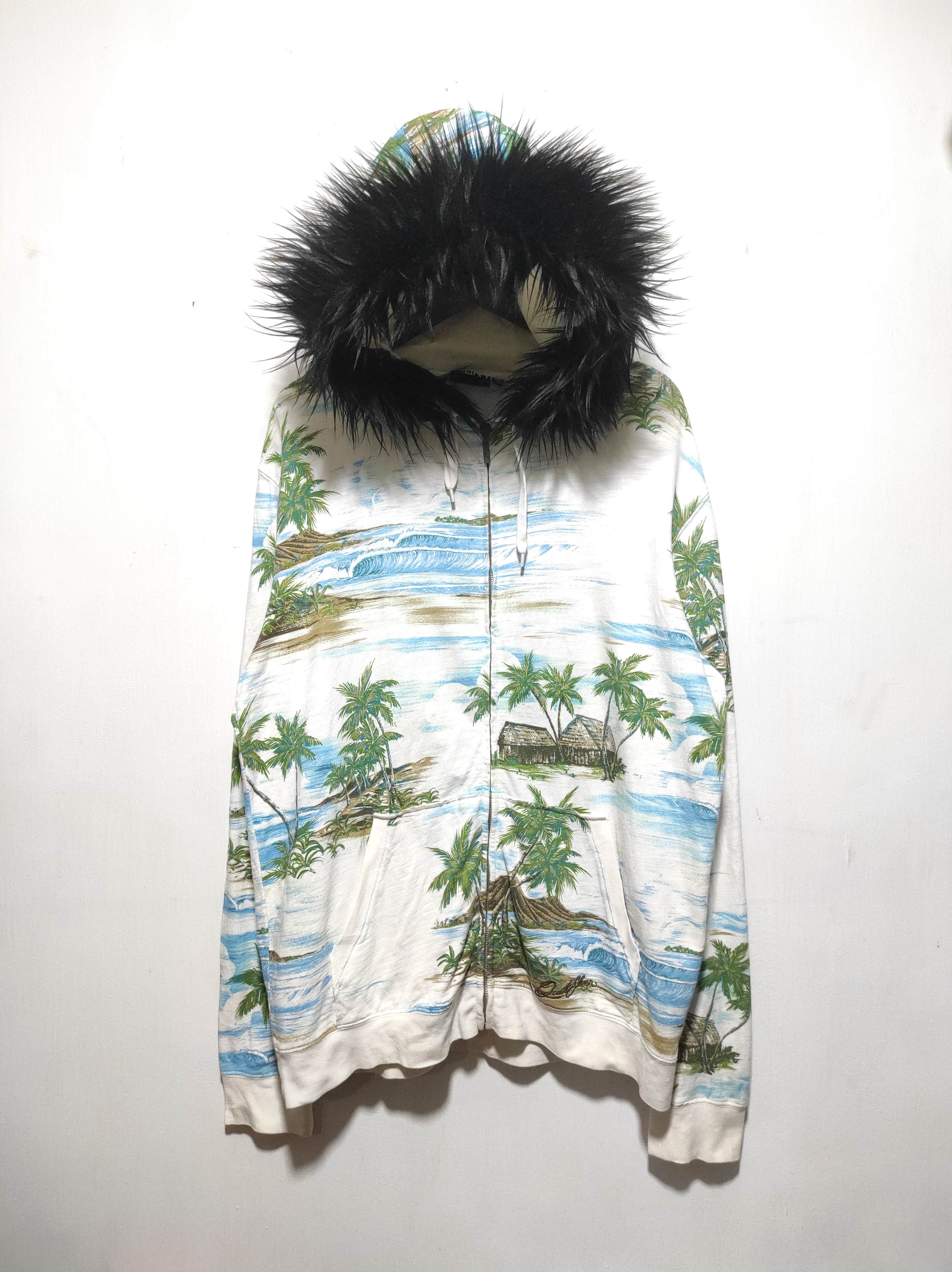Quiksilver Quiksilver Zipper Fur Hoodie LGB style Size US XL / EU 56 / 4 - 2 Thumbnail