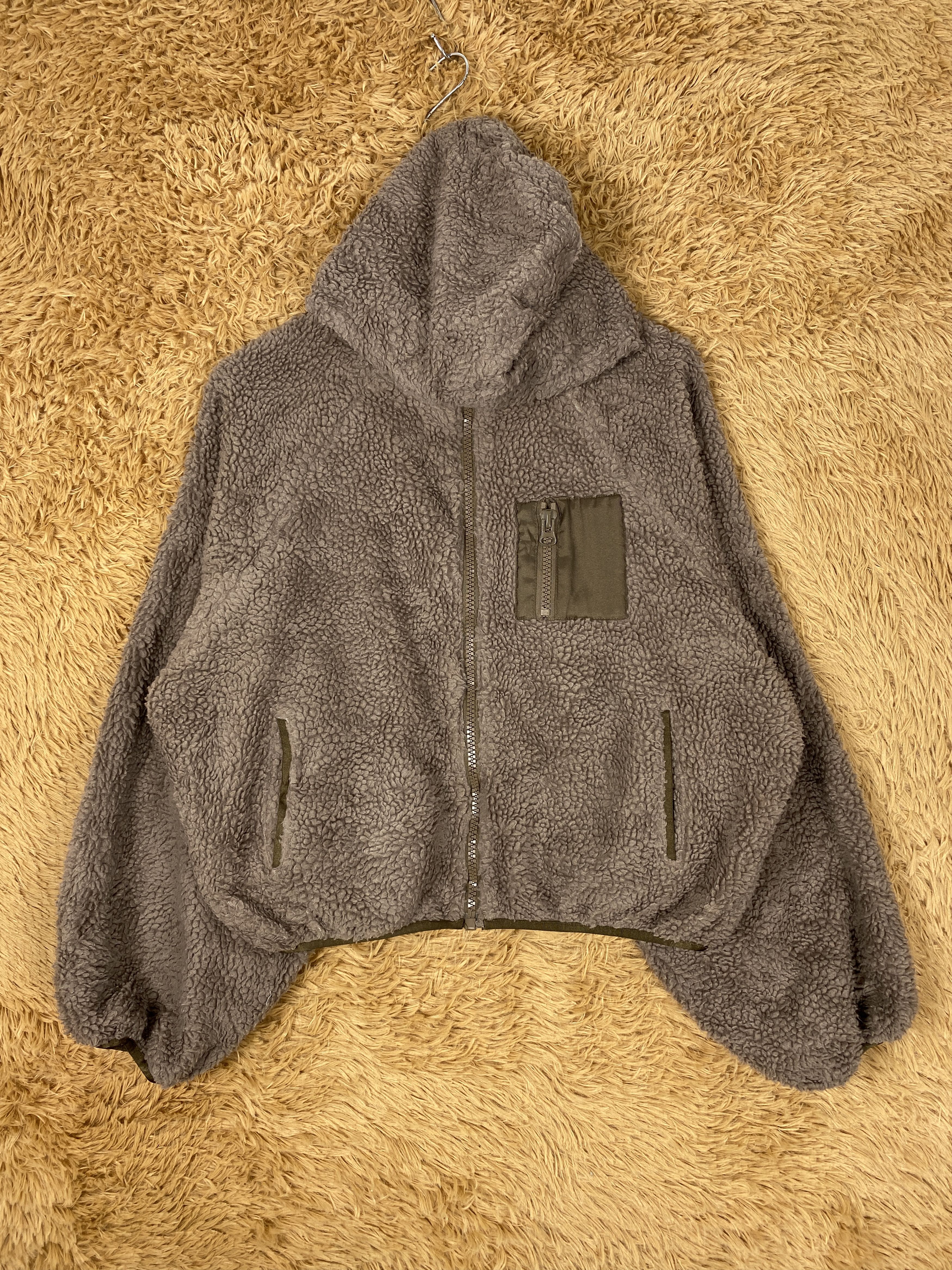 Japanese Brand × Vintage Vintage Apres Jour Sherpa Hoodie Jacket Size ONE SIZE - 1 Thumbnail