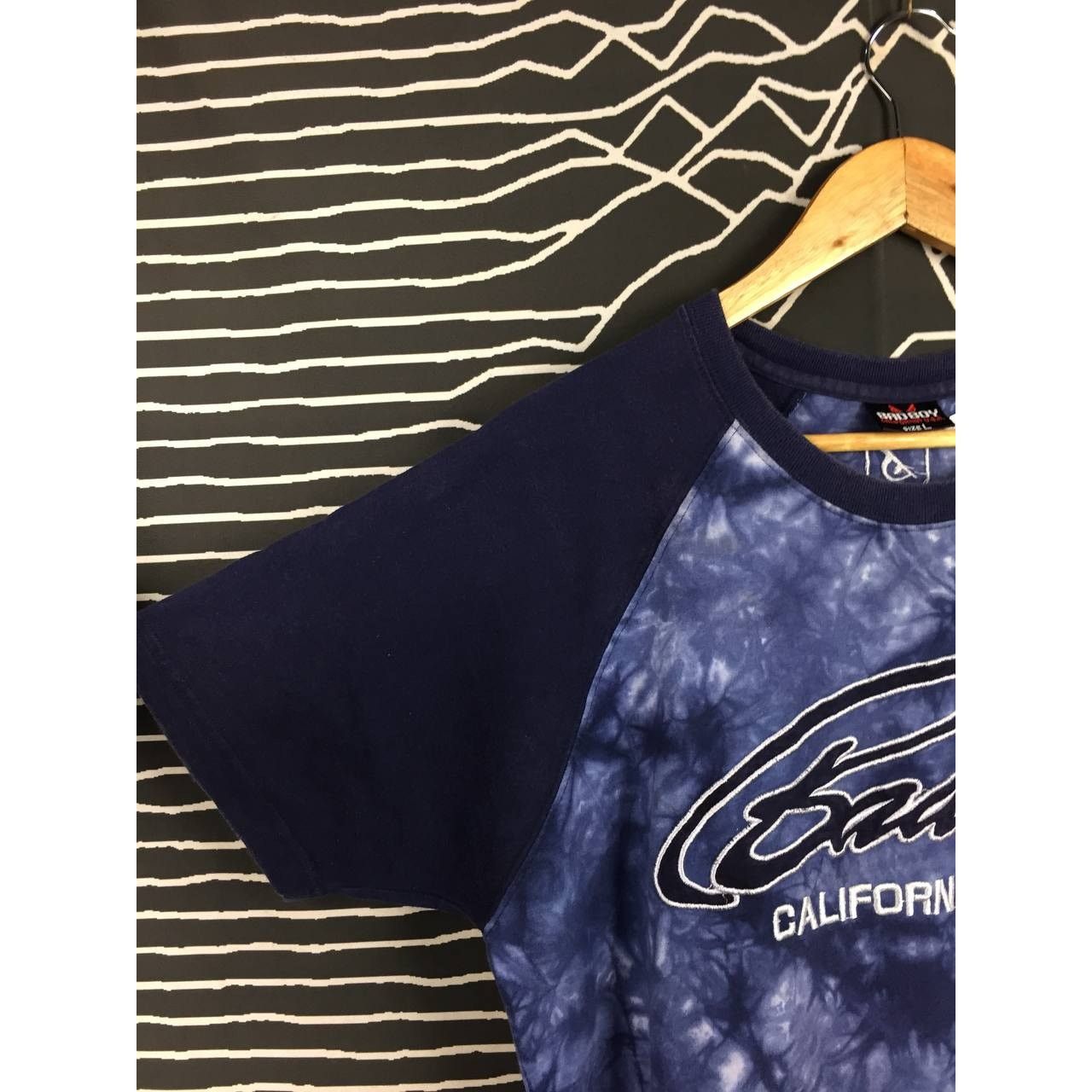 Revenge × Sad Boys × Vintage Vtg Bad Boy California U.S.A Embroidered Logo Tee Size US L / EU 52-54 / 3 - 5 Thumbnail