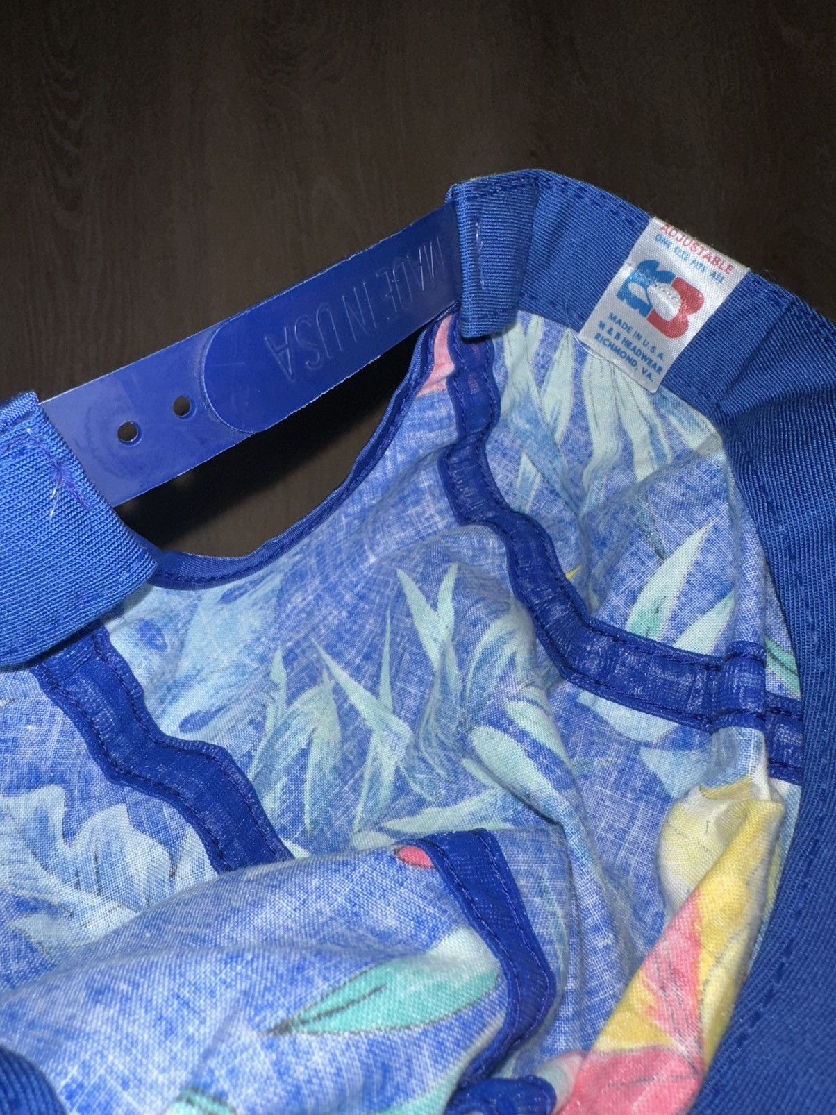 Pepsi × Vintage Vintage 90’s Diet Pepsi Cola Floral Panel SnapBack Hat Size ONE SIZE - 5 Thumbnail