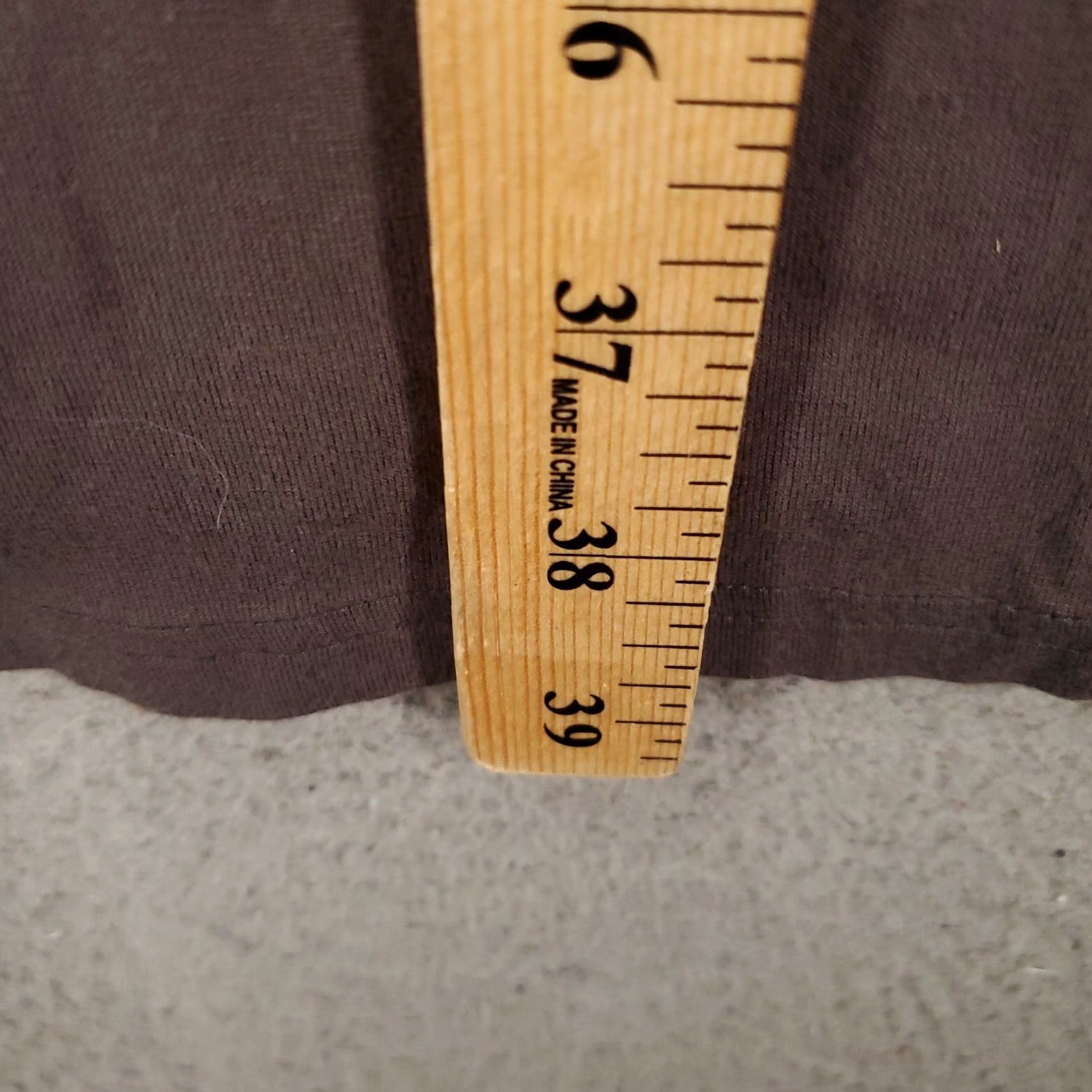 Vintage Garnet Hill Womens Dress S Brown A-Line Shift T-Shirt Dress Knee Length Knit Stretch Pockets Casual Travel Vintage No Size S / US 4 / IT 40 - 3 Thumbnail