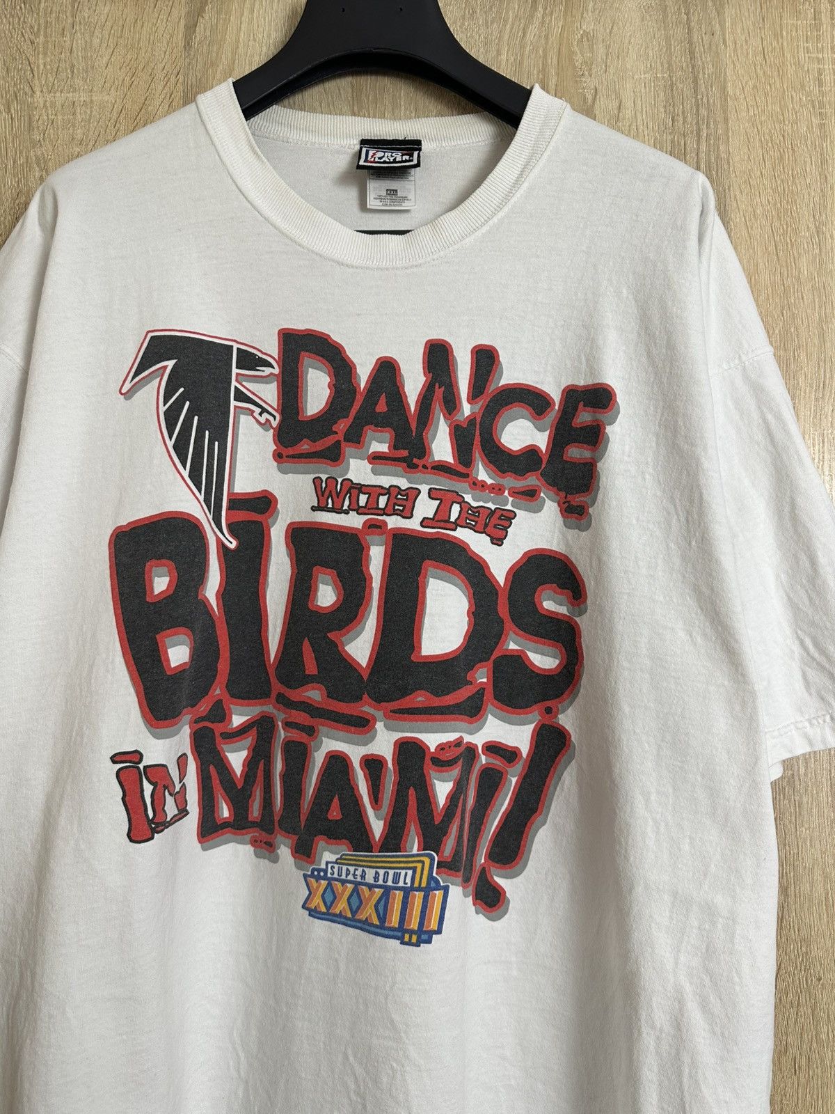 Pro Player 🔥 1998 Atlanta Falcons Dirty Birds Super Bowl XXXIII NFL Tee Size US XXL / EU 58 / 5 - 1 Thumbnail