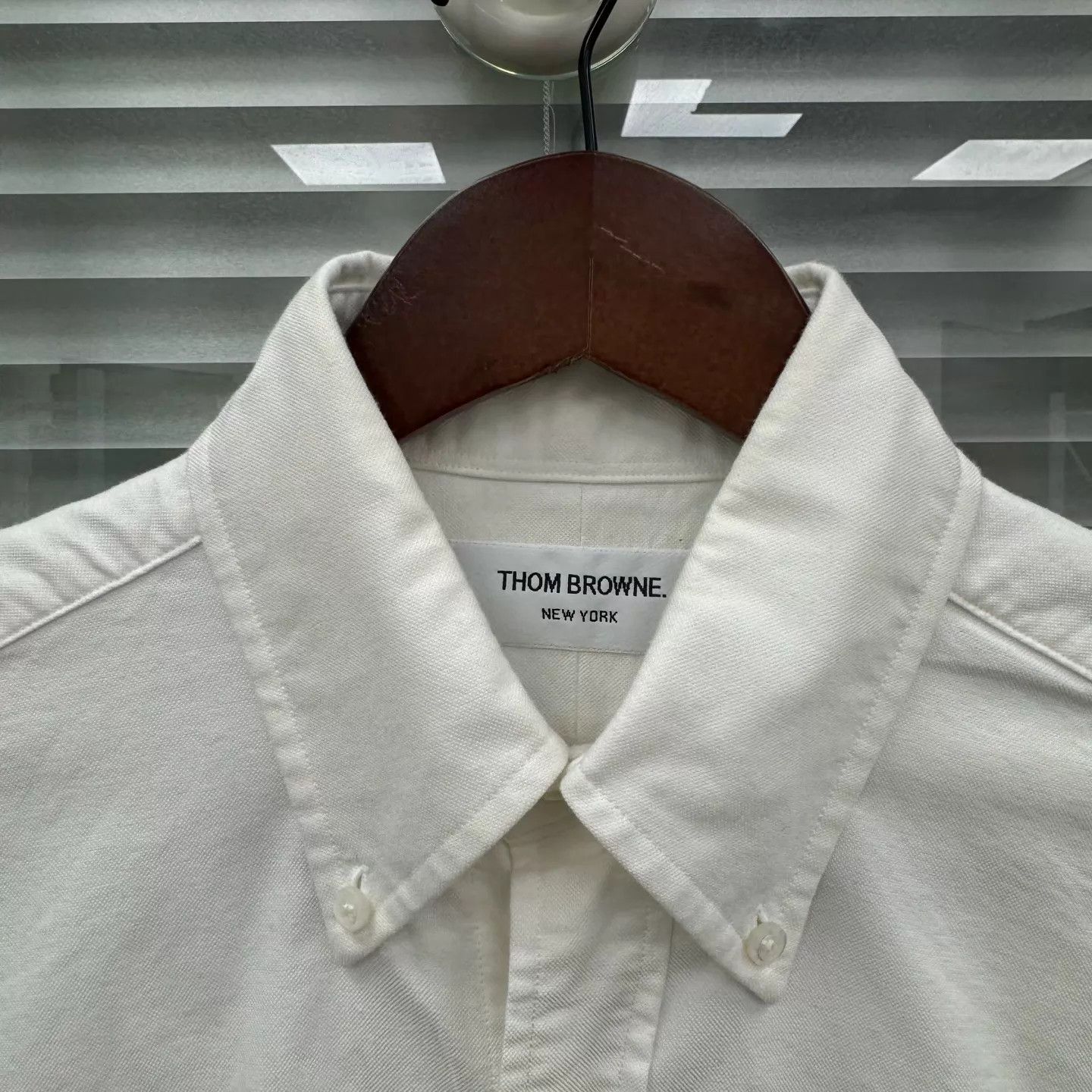 Thom Browne Thom Browne Red Blue 4-Bar Shirt Size 1 New Size US S / EU 44-46 / 1 - 4 Thumbnail