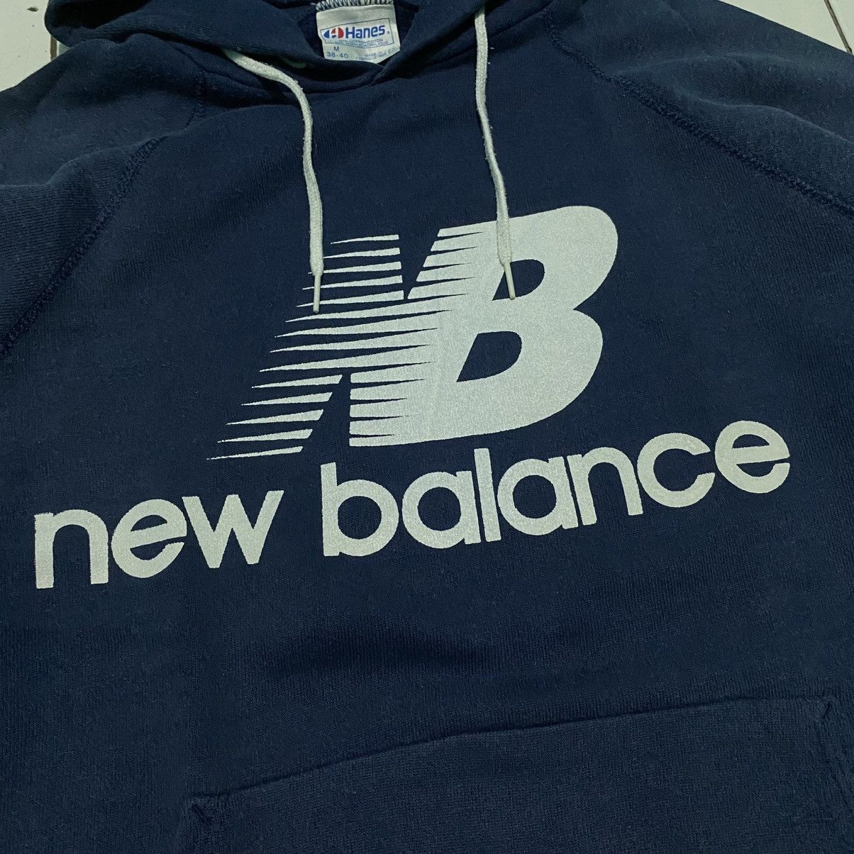 New Balance OG Vintage 90s New Balance Big Logo Pullover Hoodie Size US M / EU 48-50 / 2 - 4 Thumbnail