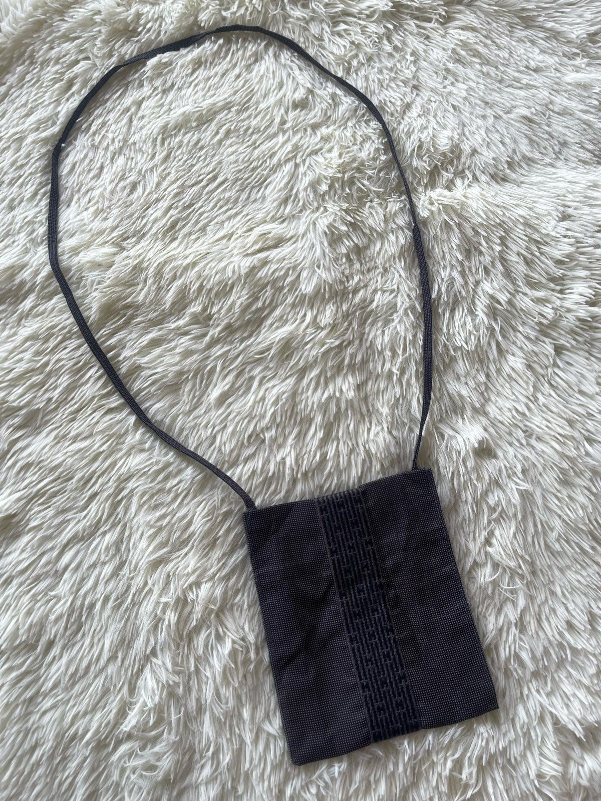Hermes × Vintage Hermes Toile Herline Pochette Crossbody Bag Size ONE SIZE - 13 Thumbnail
