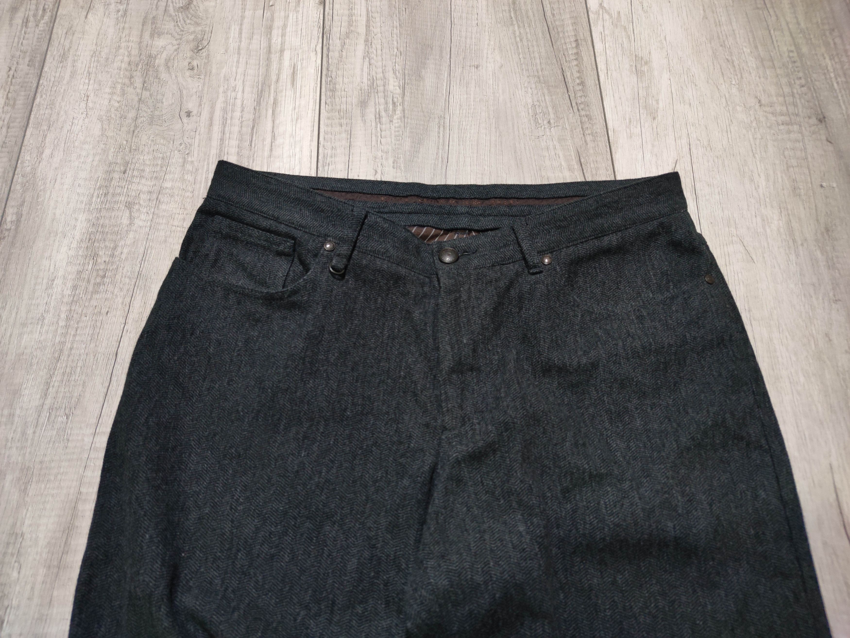 Ermenegildo Zegna Ermenegildo Zegna Gray Cotton Pit Pants Size US 34 / EU 50 - 4 Thumbnail