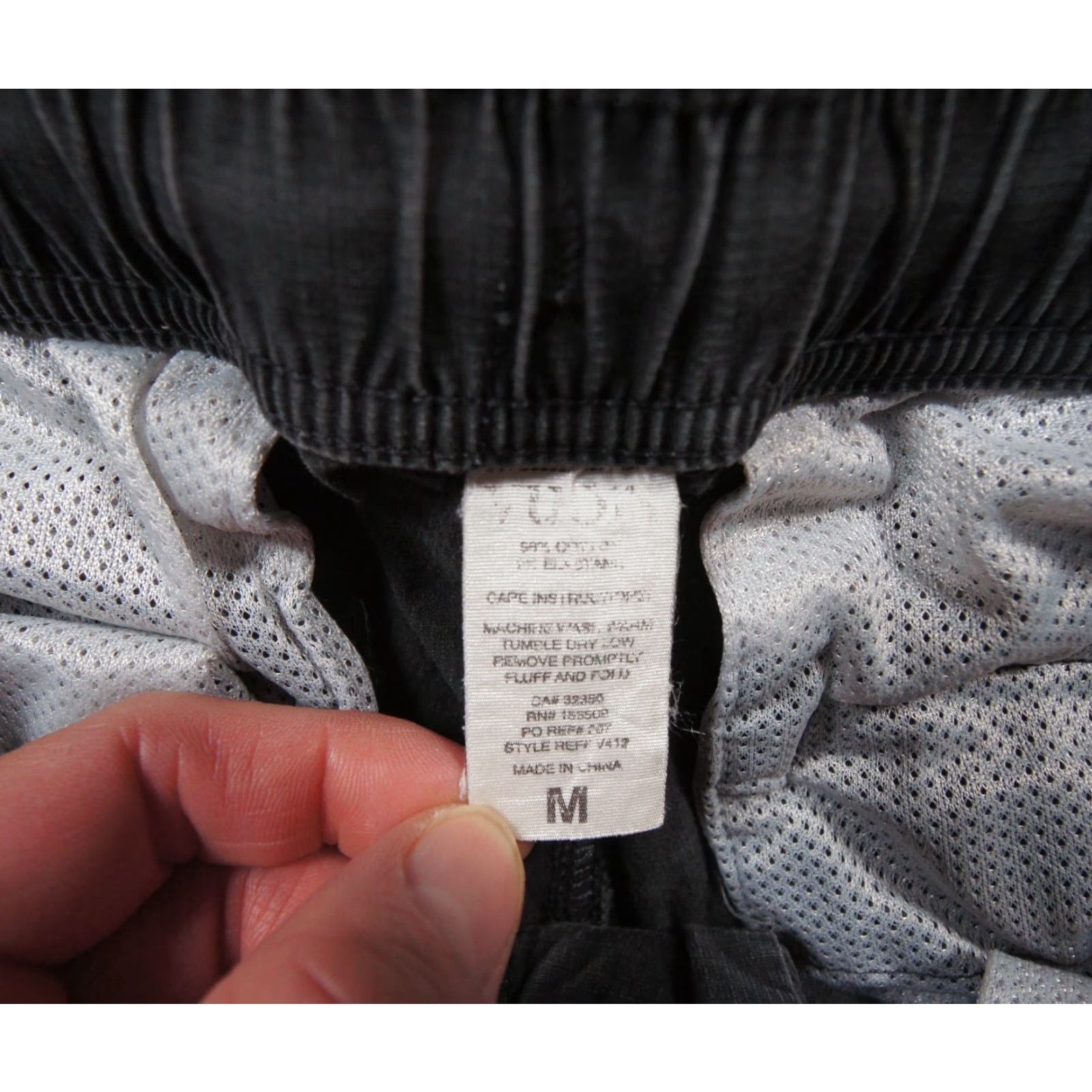 Vuori Vuori Pants Mens Medium Gray Ripstop Outdoors Drawstring Stretch Casual Adult Regular Style Carpenter Size US 31 - 5 Thumbnail