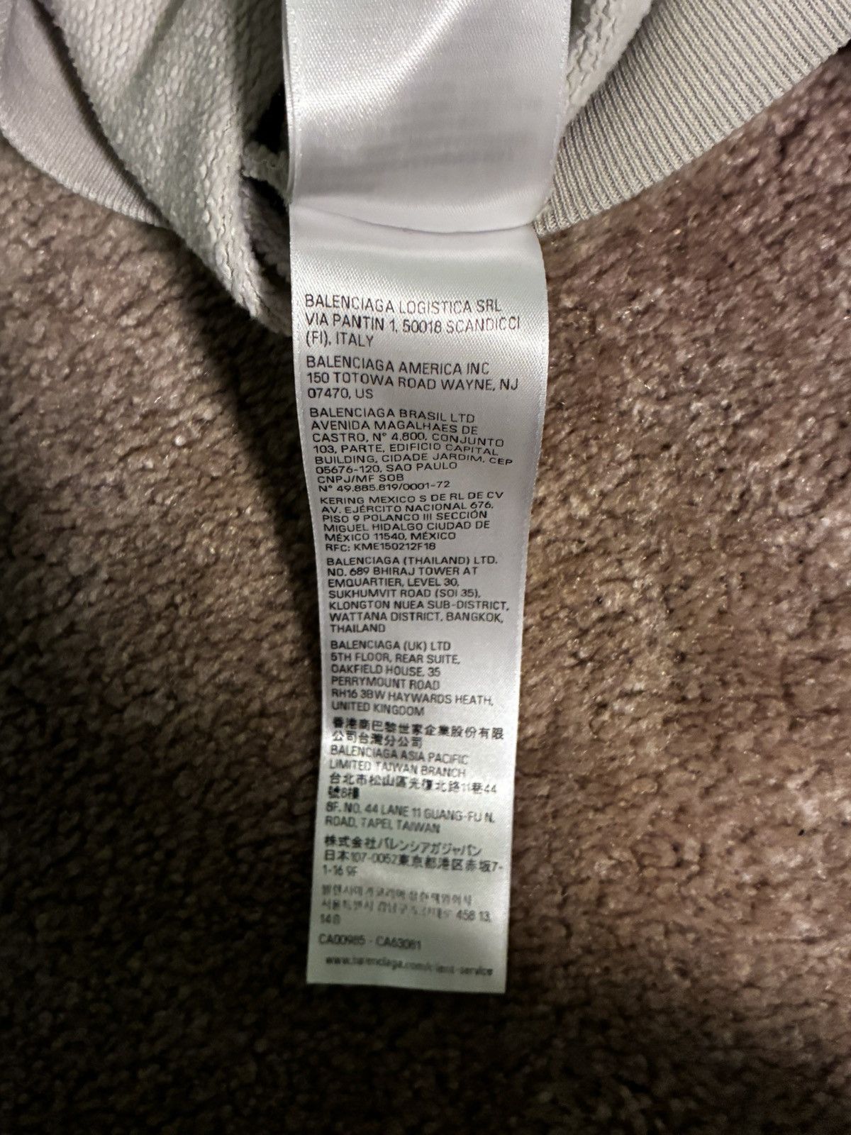 Balenciaga balenciga polo hoodie off-white Size US S / EU 44-46 / 1 - 8 Thumbnail