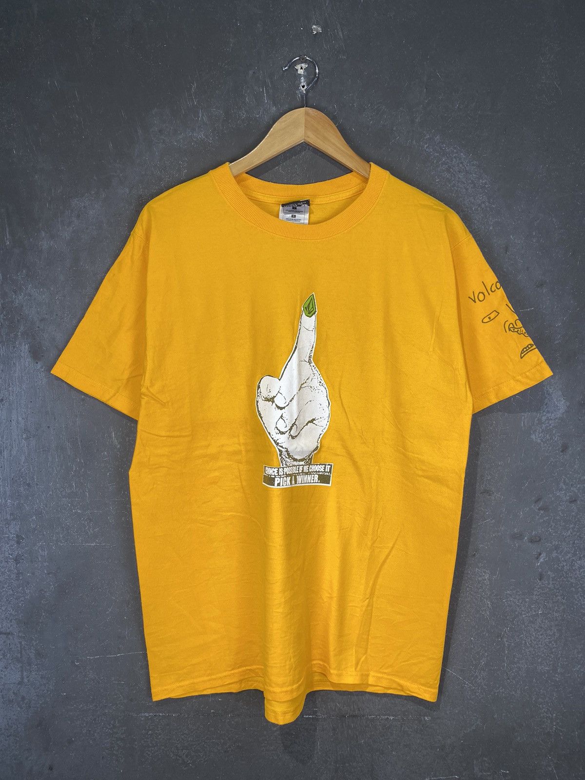 Shorty's Skateboards × Vintage × Volcom Rare y2k Volcom Skateboard Tee Size US L / EU 52-54 / 3 - 2 Thumbnail