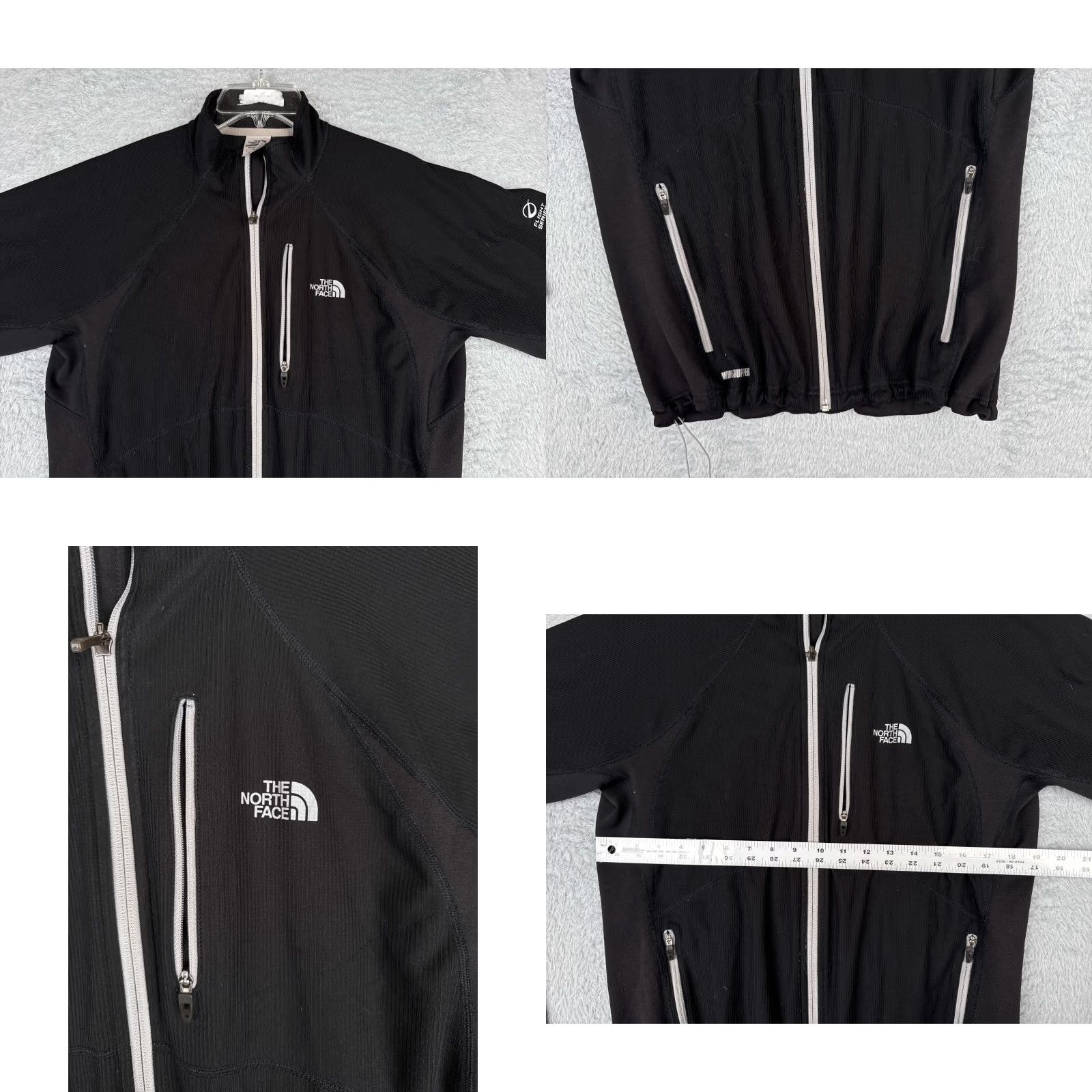 The North Face VINTAGE The North Face Jacket Men's Regular Black Windbreaker Mid-Length Full Zip Size US M / EU 48-50 / 2 - 8 Thumbnail