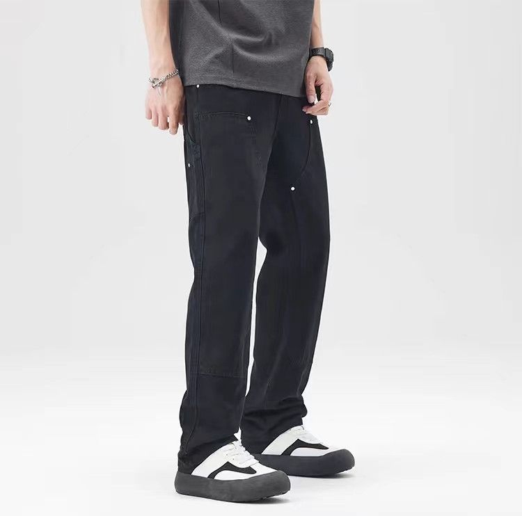 Designer × Japanese Brand × Jean Vintage Street Loose Casual Workwear Lumberjack Pants Size US 32 / EU 48 - 2 Thumbnail
