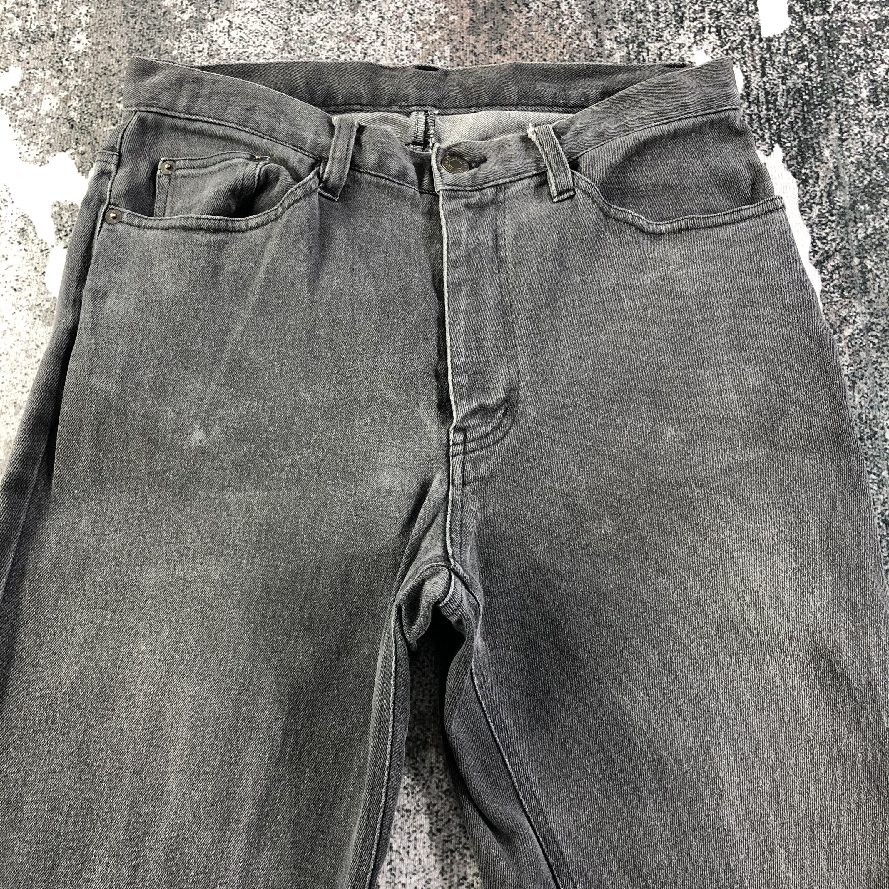 Japanese Brand Japanese Brand Jun Men Jeans Faded Black Denim KJ1753 Size US 30 / EU 46 - 3 Thumbnail