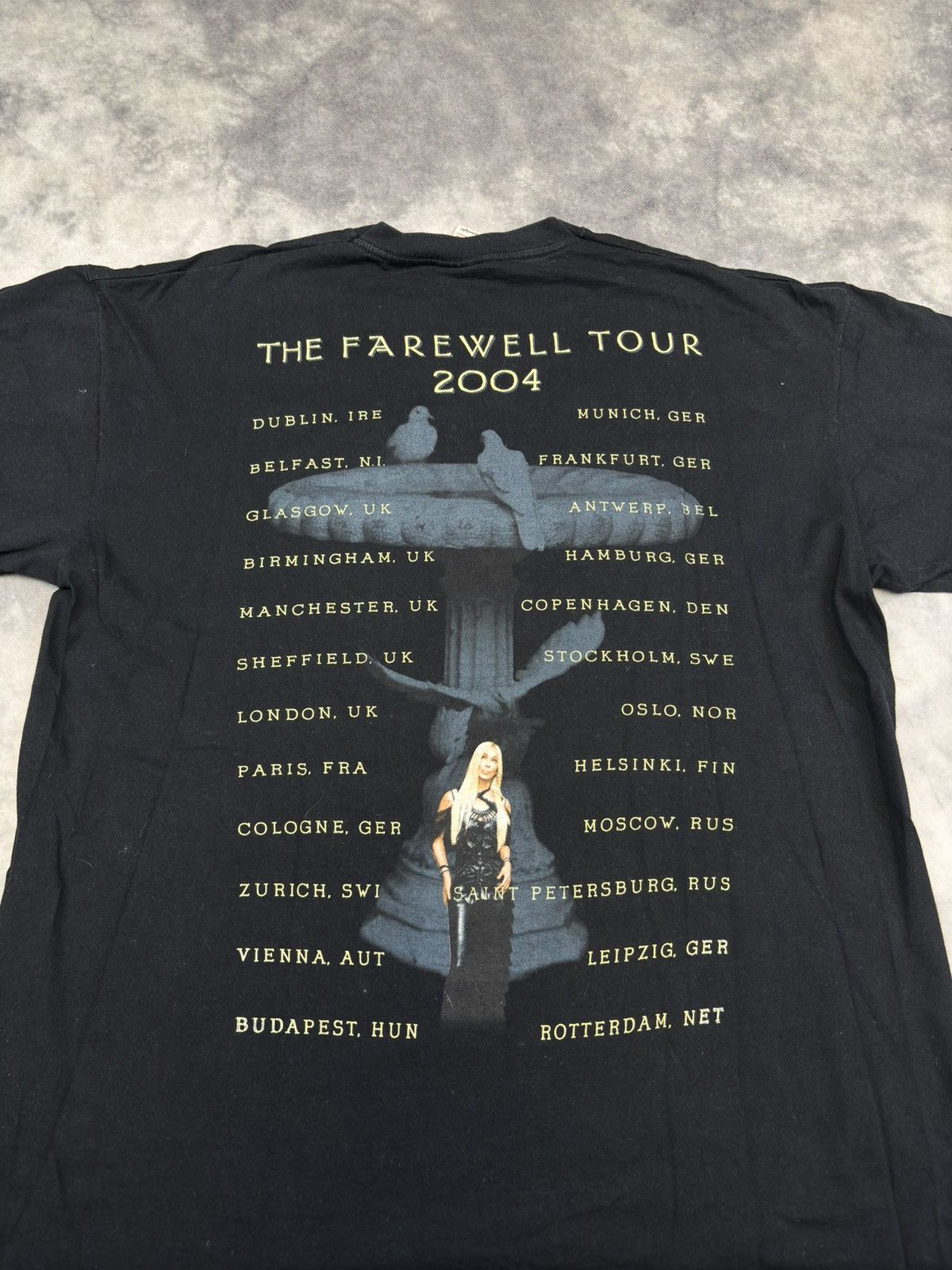 Vintage Vintage Y2K Cher Farewell Tour Tee Band Rock Pop Art T Shirt Size US XL / EU 56 / 4 - 4 Thumbnail