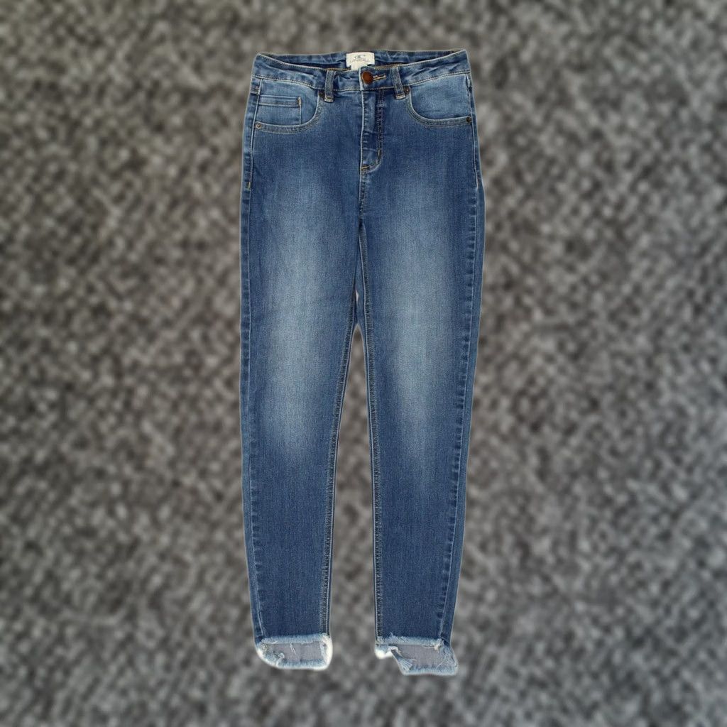 O'Neill ONEIL Womens Slim Jeans XS W25 L28 Blue Cotton US 3 Size 26" / US 2 / IT 38 - 1 Thumbnail