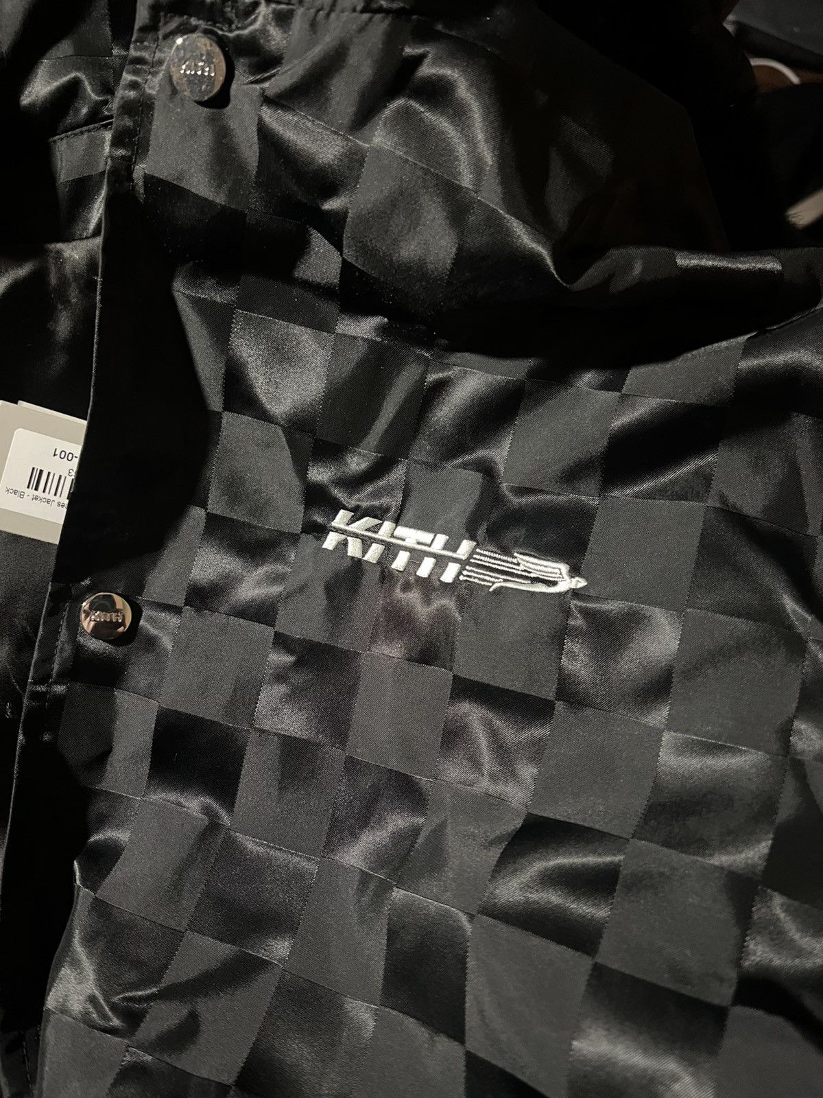 Kith Kith Checkered Satin Kieran Coaches Jacket Size US M / EU 48-50 / 2 - 3 Thumbnail