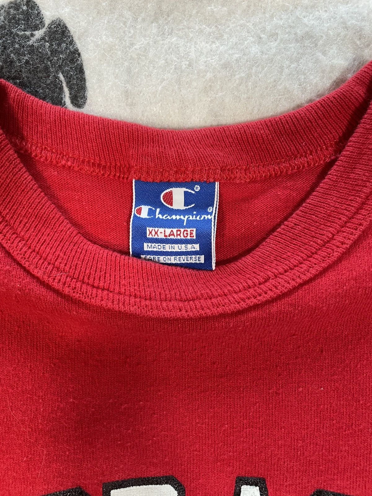 Champion Vintage Nebraska university tee Size US XXL / EU 58 / 5 - 3 Thumbnail
