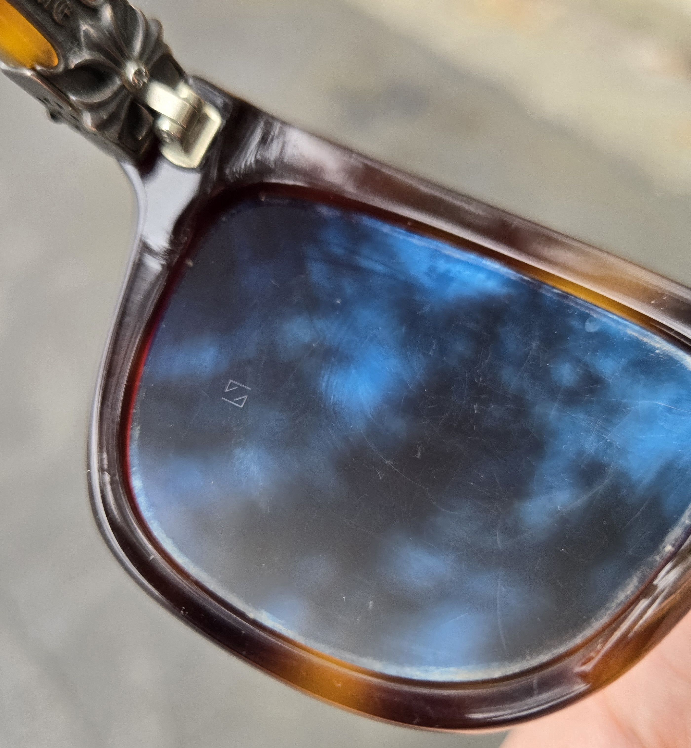 Chrome Hearts CH Obarydose Tortoise Shell Acetate and Silver Sunglasses Size ONE SIZE - 3 Thumbnail