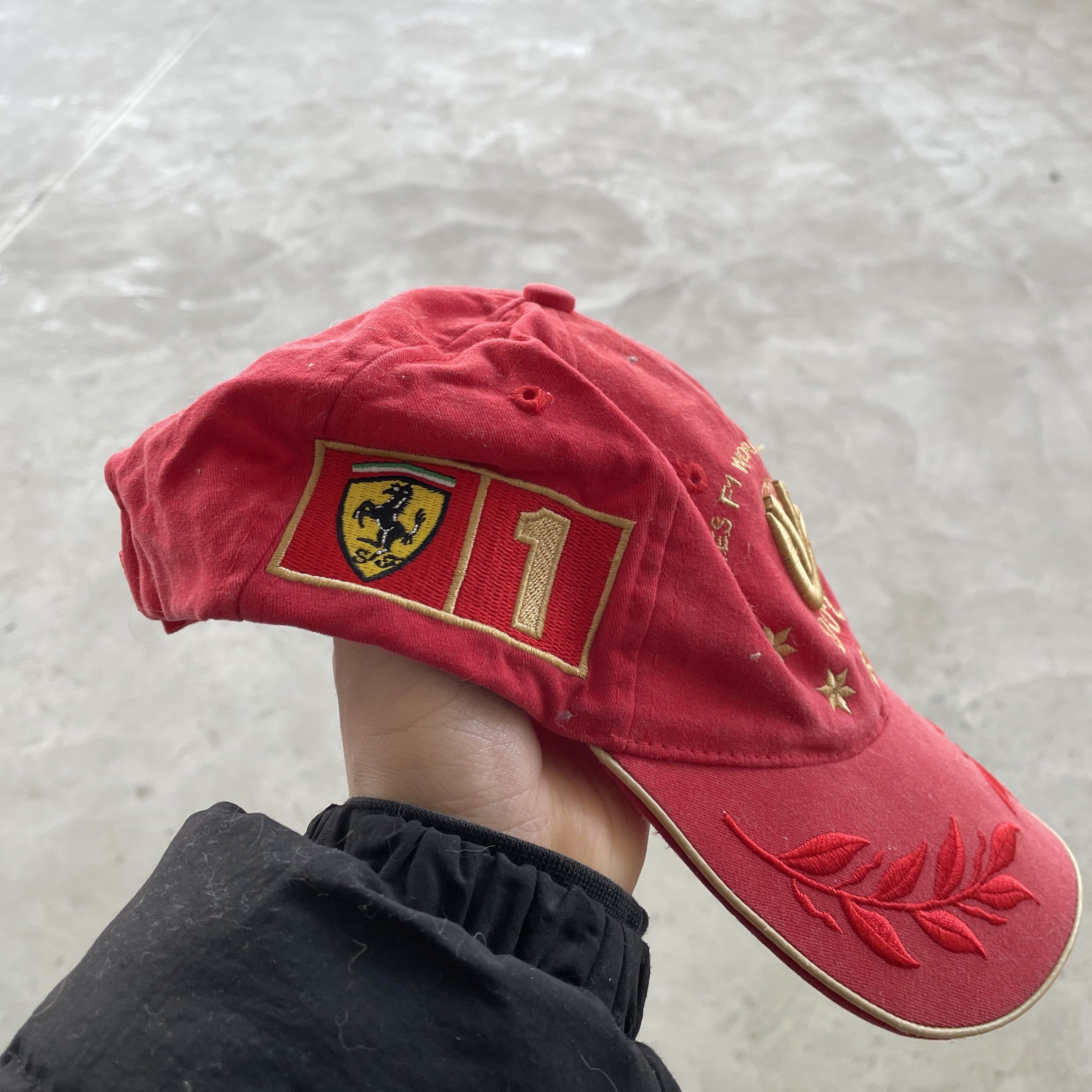 Ferrari Vintage Ferrari Michael Schumacher Racing Cap Size ONE SIZE - 4 Thumbnail