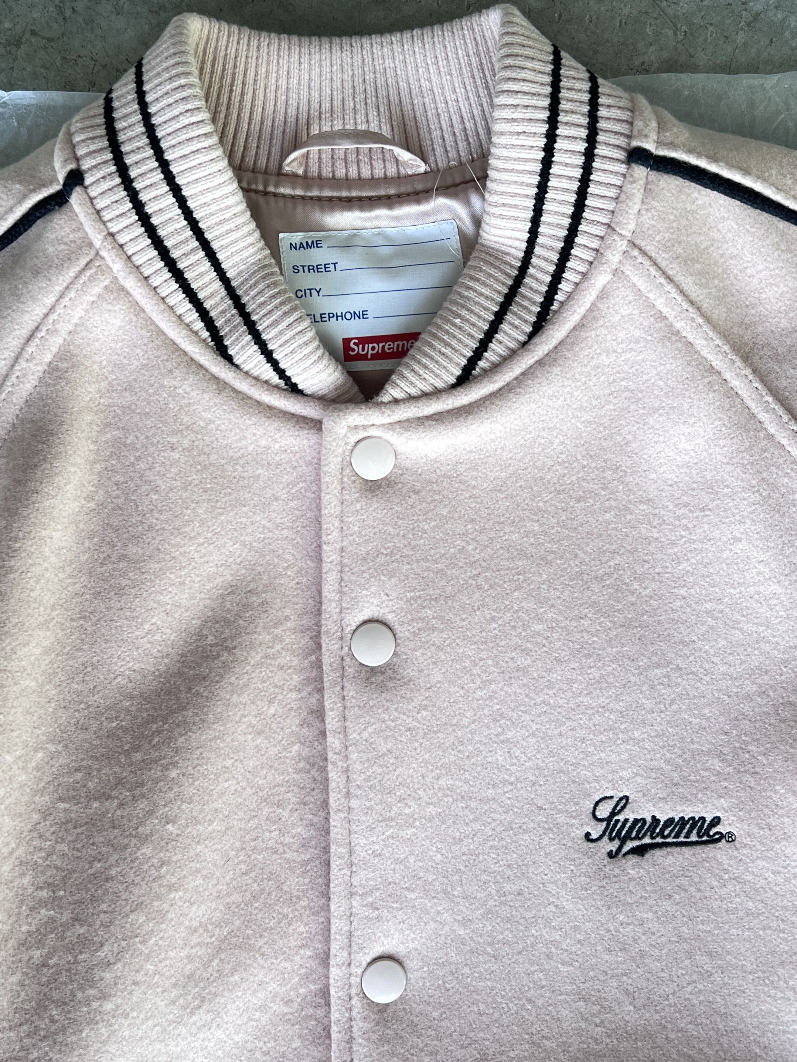 Supreme Jamie Reid/Supreme It's All Bollocks Varsity Jacket Size US L / EU 52-54 / 3 - 4 Thumbnail
