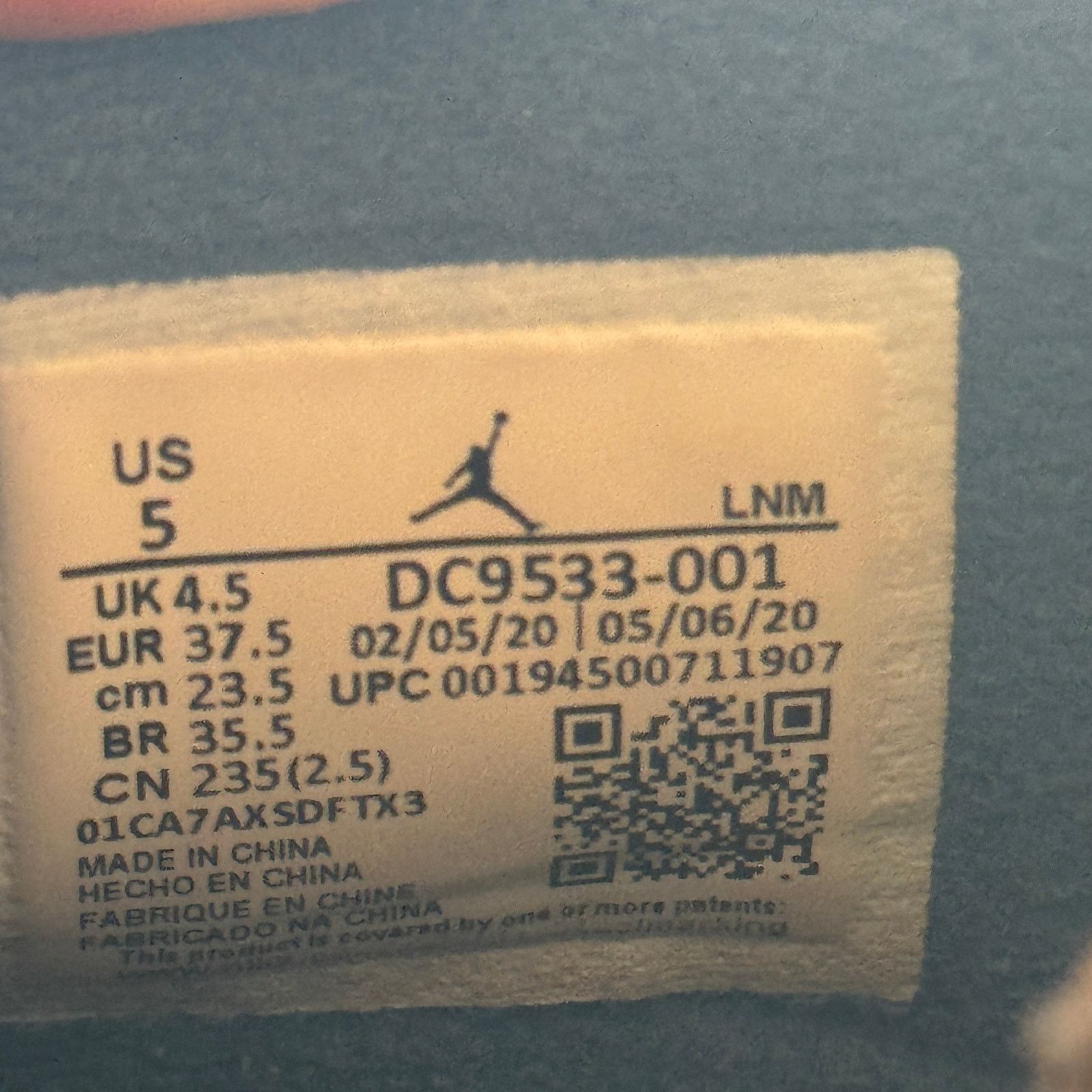 Jordan Brand × Nike Size 5 - Union LA x Air Jordan 4 Retro Off Noir Men's Shoes Size US 5 / EU 37 - 8 Thumbnail