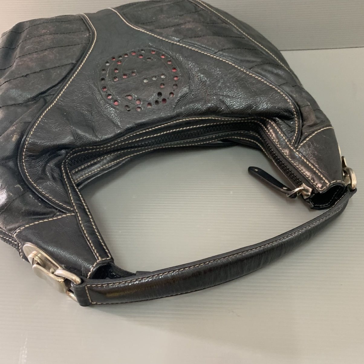 Gucci Gucci Black Hobo Bag Size ONE SIZE - 7 Thumbnail